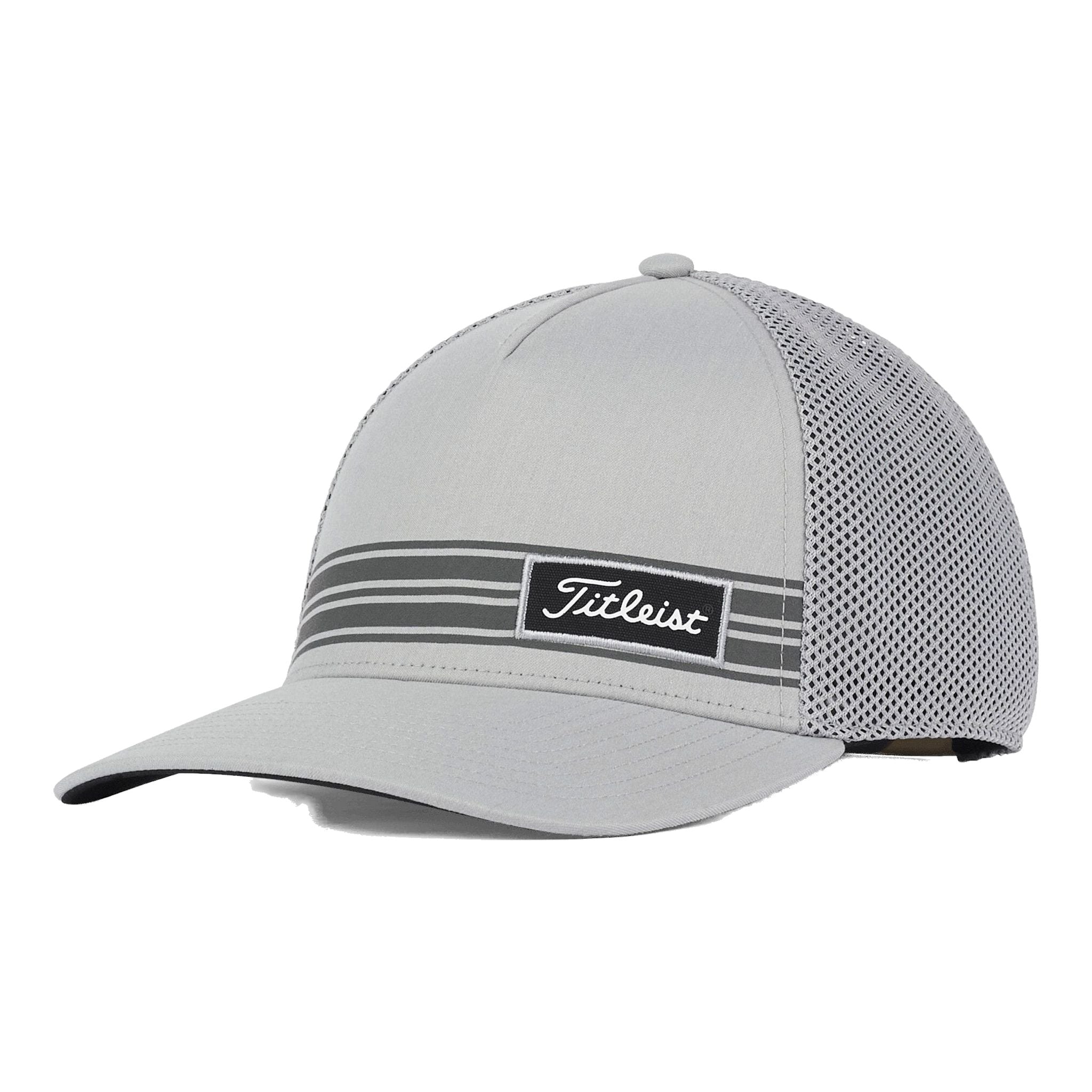 Casquette de golf Titleist Surf Stripe Laguna, gris chiné/anthracite, pour homme