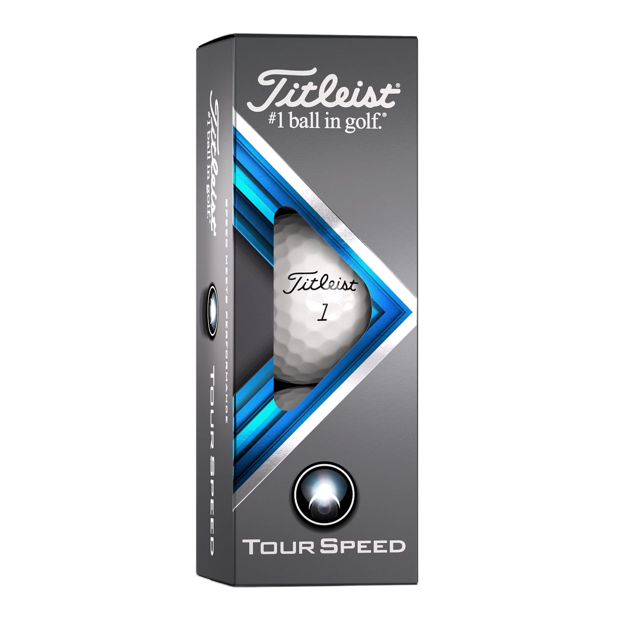 Titleist Tour Speed 2022, lot de 12 balles de golf jaunes