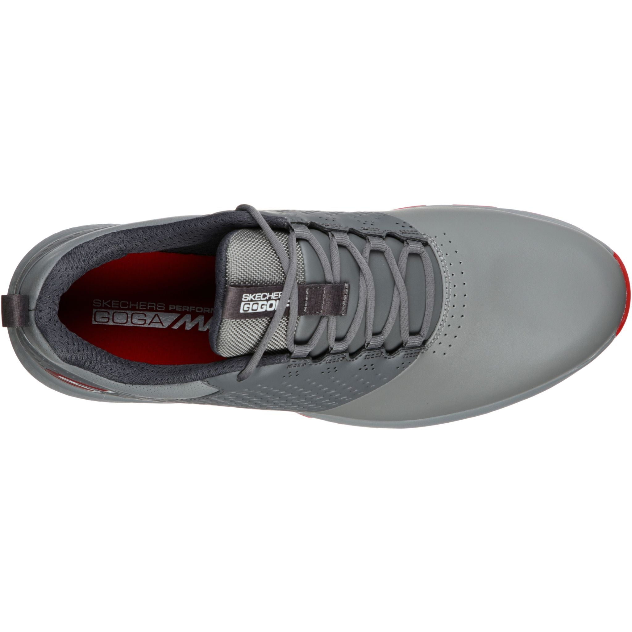 Skechers M Elite 4 Charbon/Rouge Homme