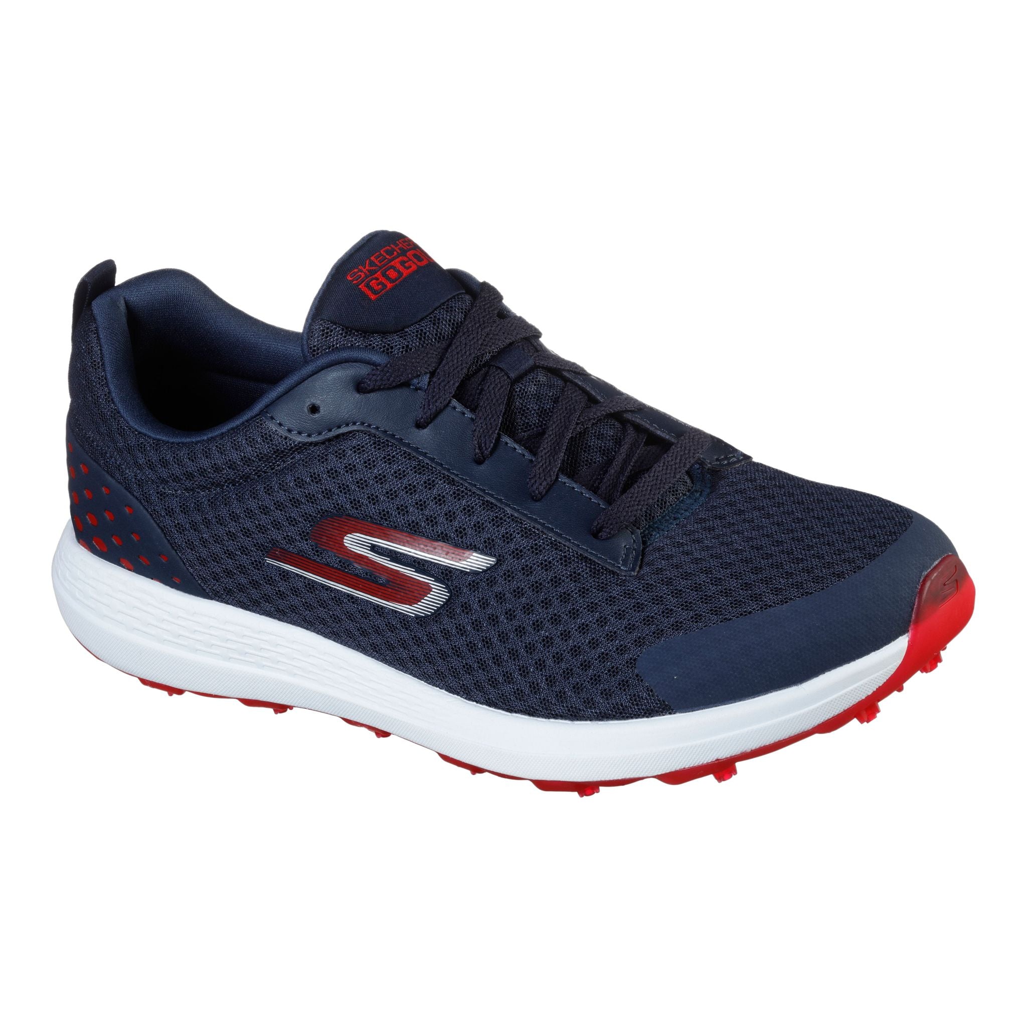 Skechers M Max Fairway 2 Marine/Rouge Homme