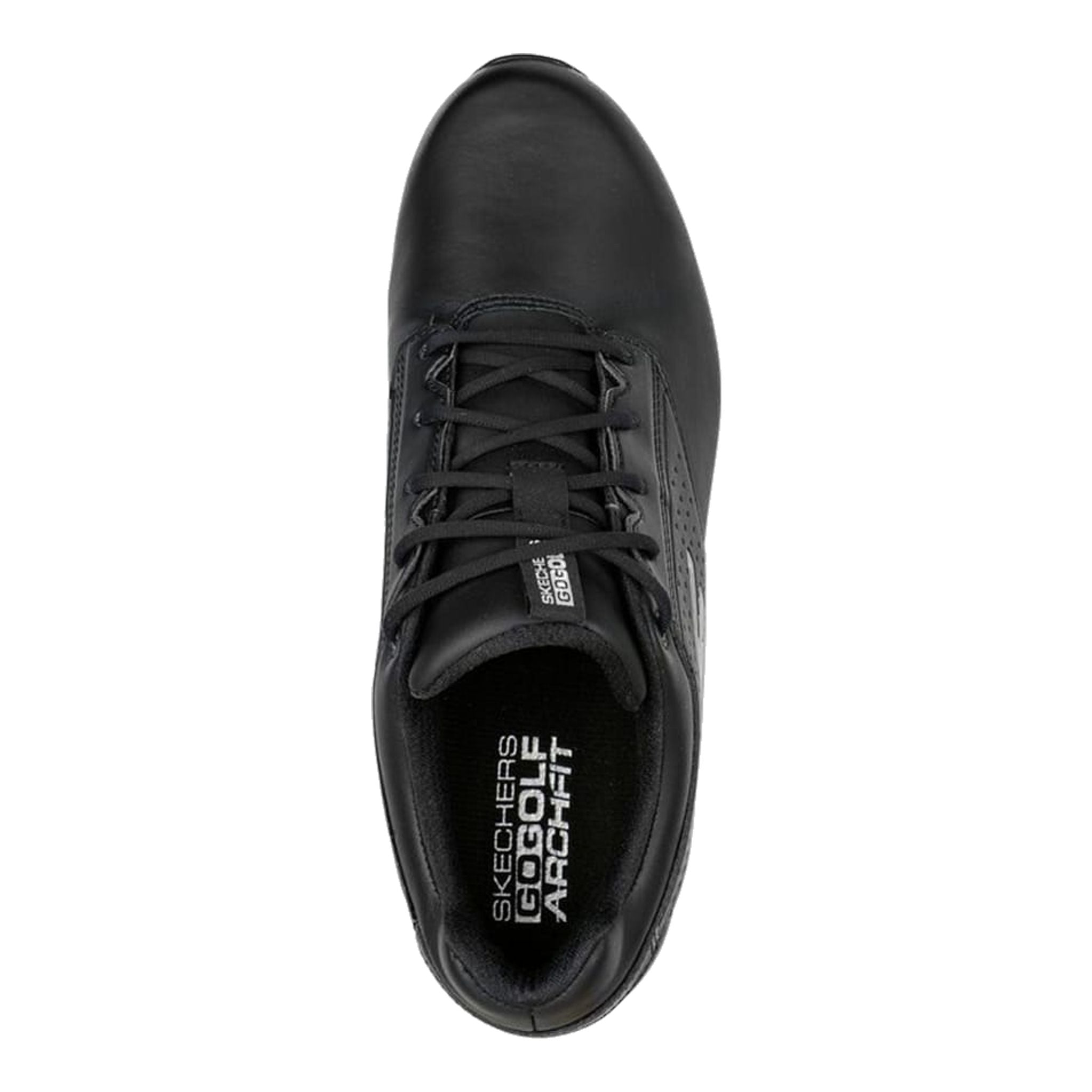 Skechers M GO GOLF ELITE 5 - LEGEND Cuir noir/Blanc Tri Homme