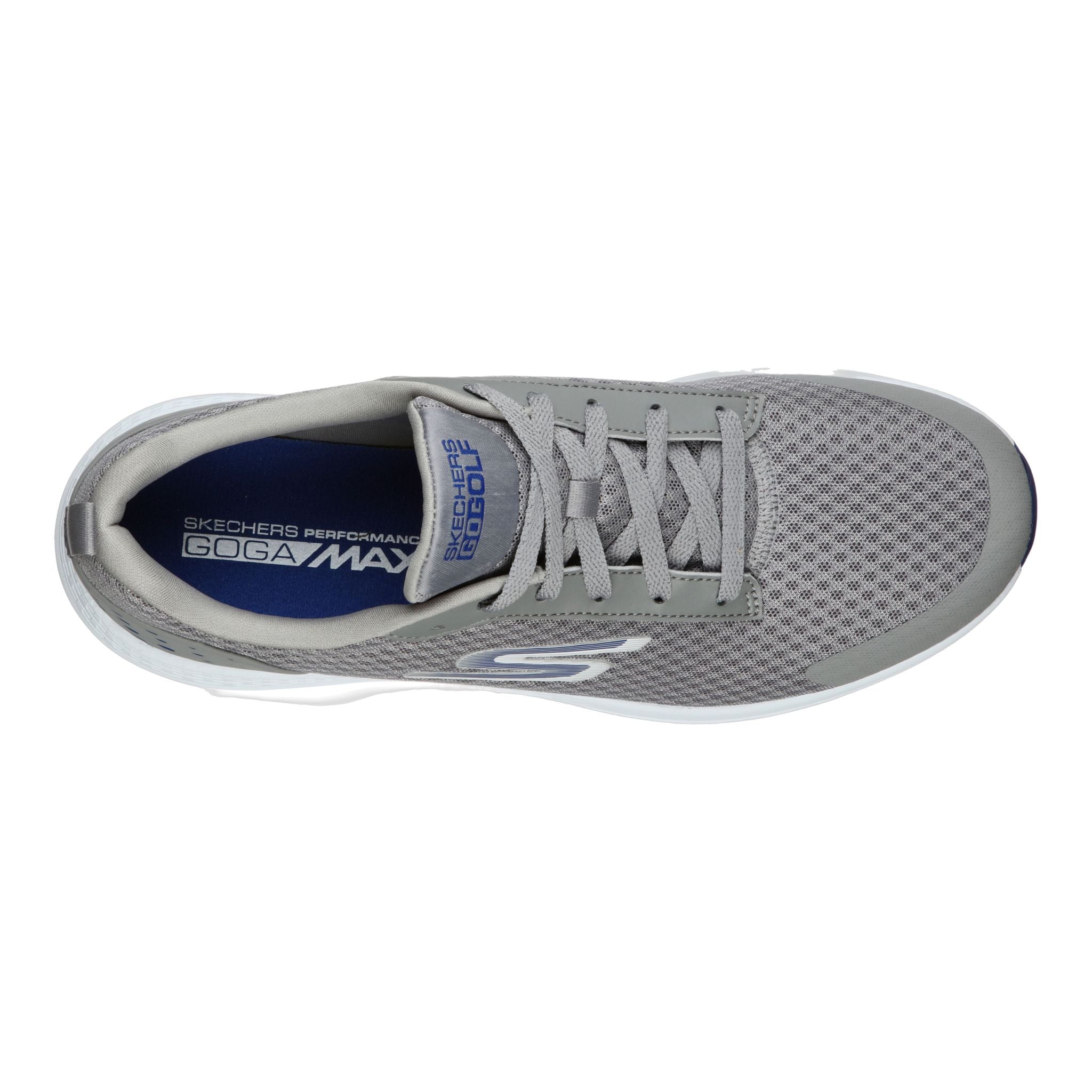 Skechers M Max Fairway 2 Gris/Bleu Homme