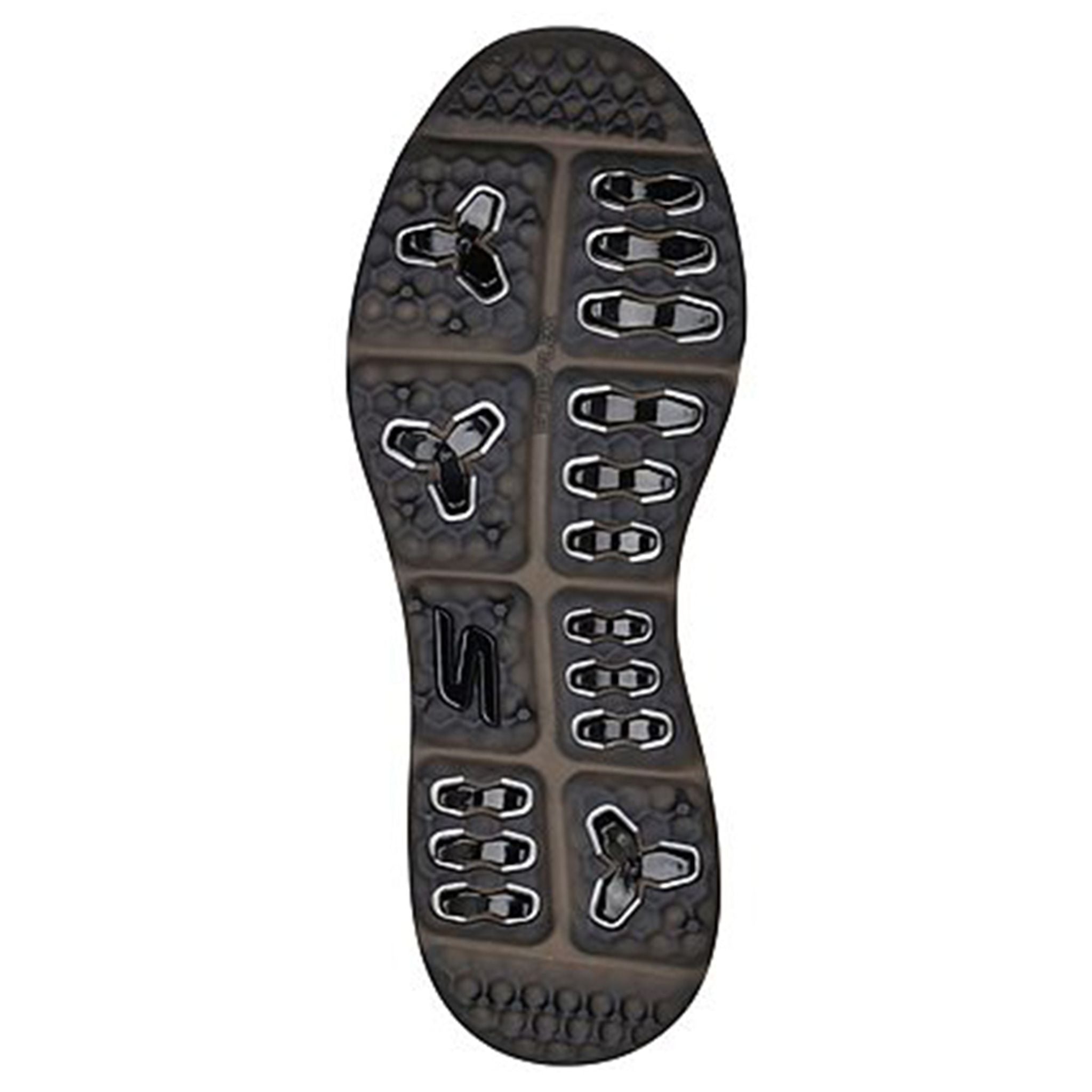 Skechers M GO GOLF ELITE 5 - Blanc Synthétique/Textile/Noir Homme