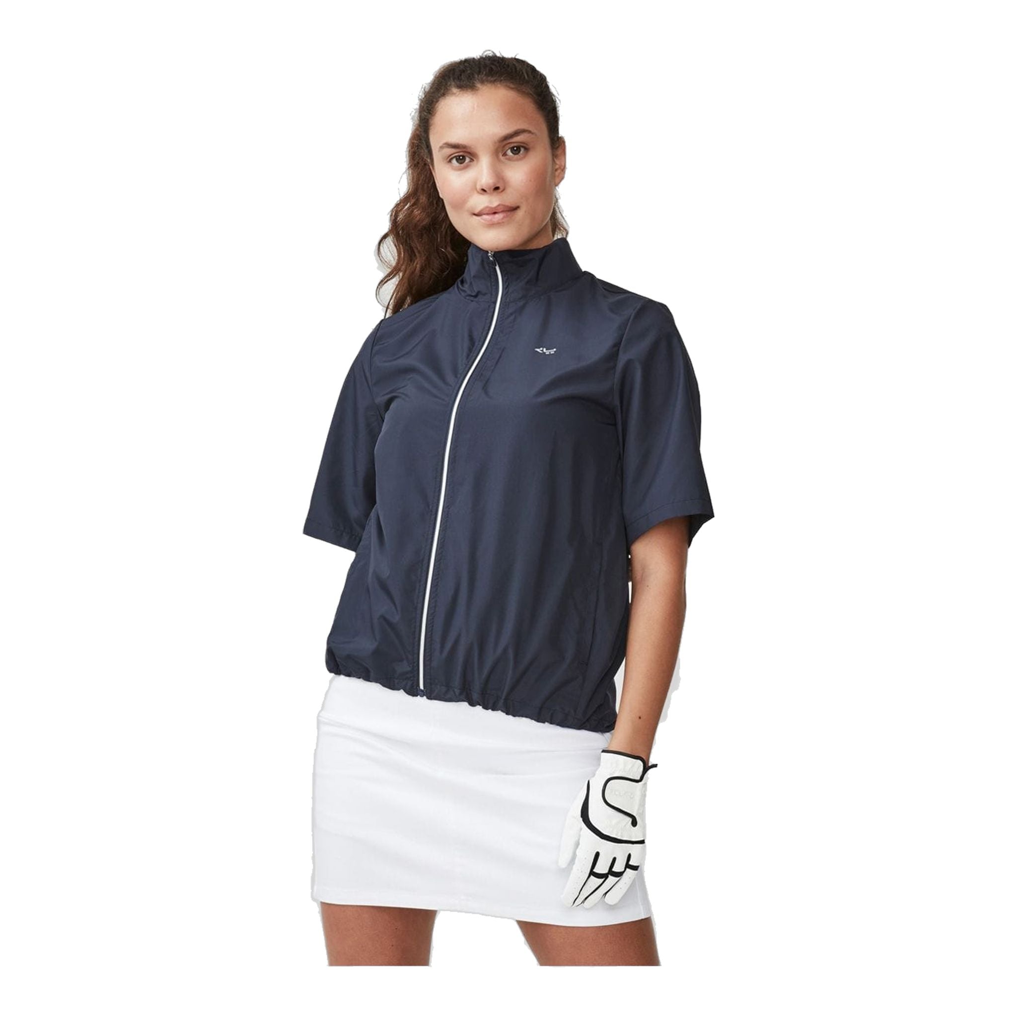 Röhnisch Pocket SS Wind Jacket Marine Femme