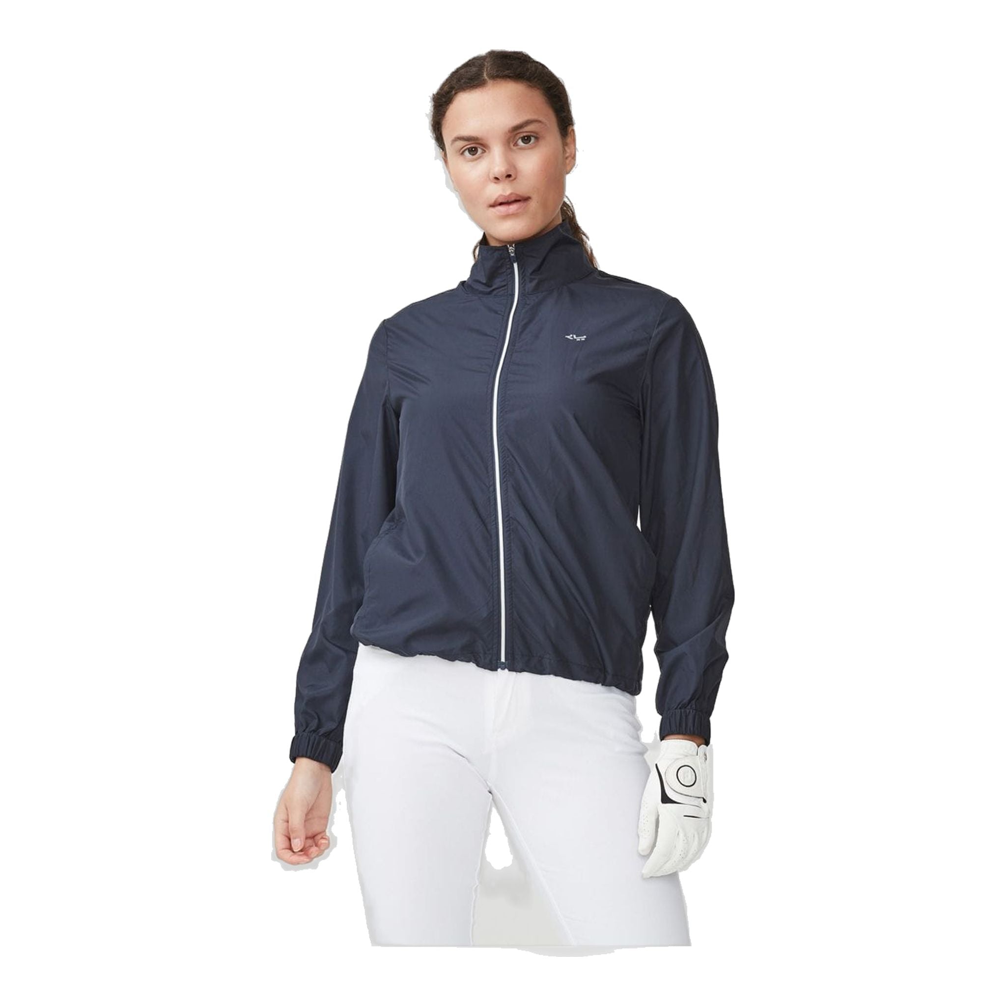 Röhnisch Coupe-Vent Pocket Bleu Marine Femme