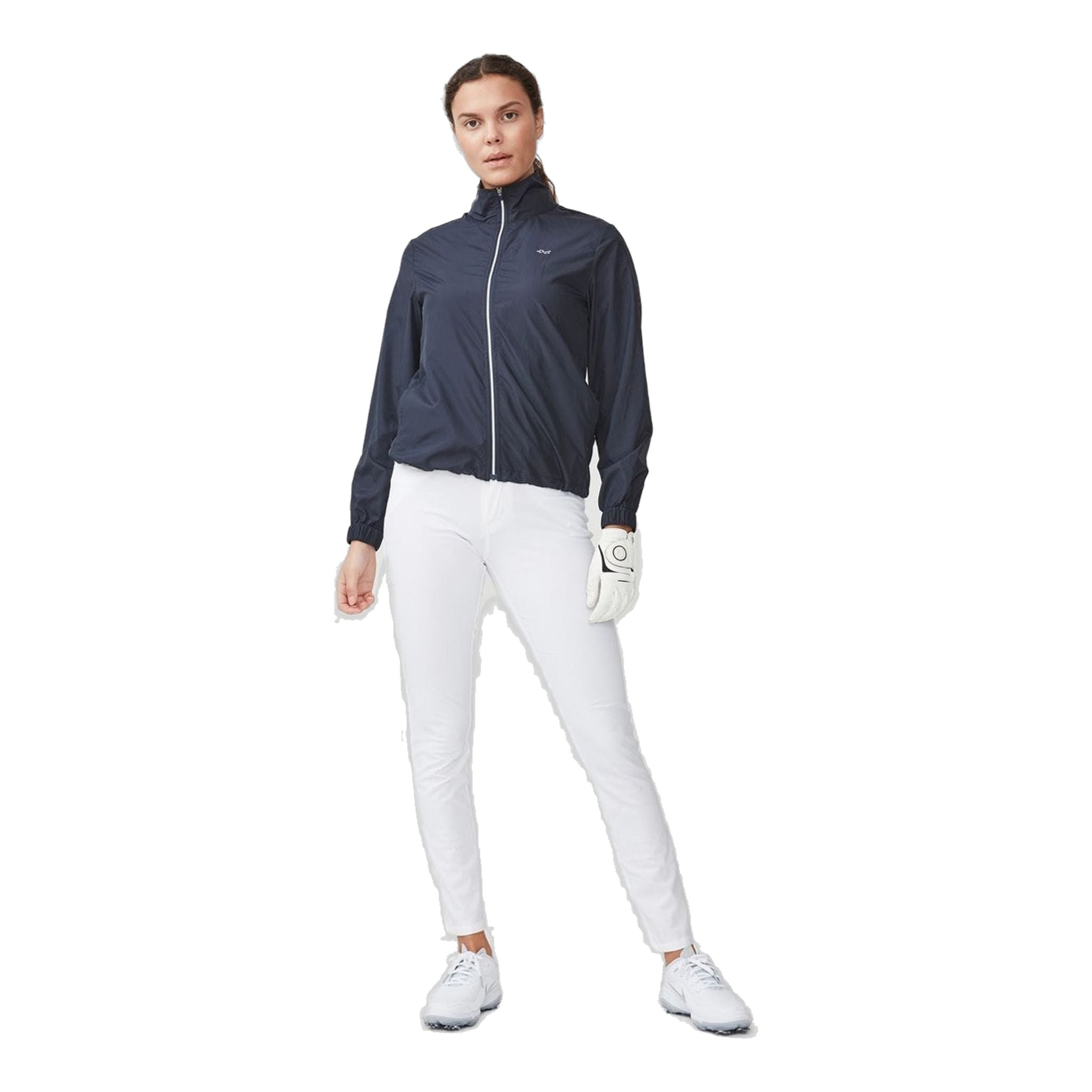 Röhnisch Coupe-Vent Pocket Bleu Marine Femme