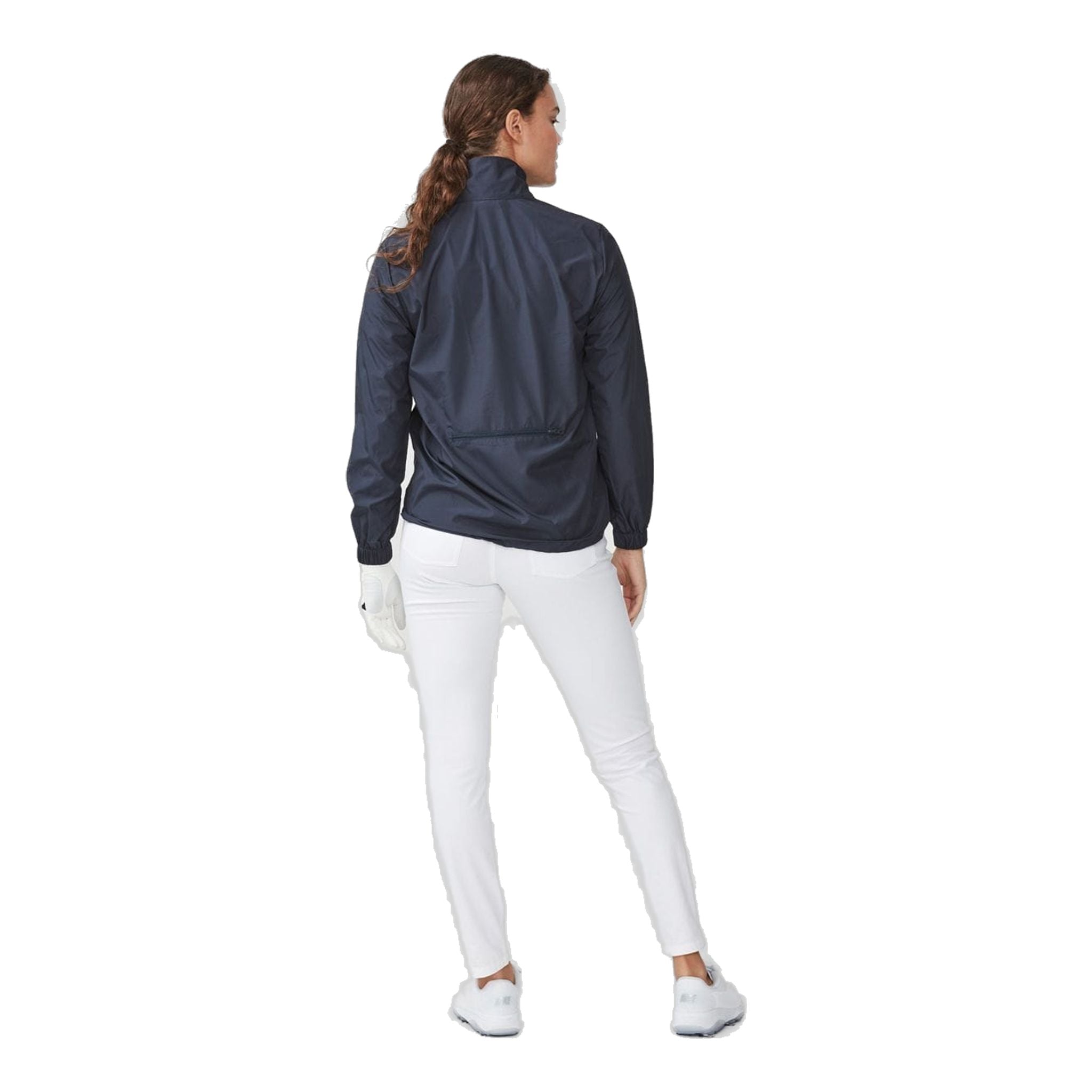 Röhnisch Coupe-Vent Pocket Bleu Marine Femme