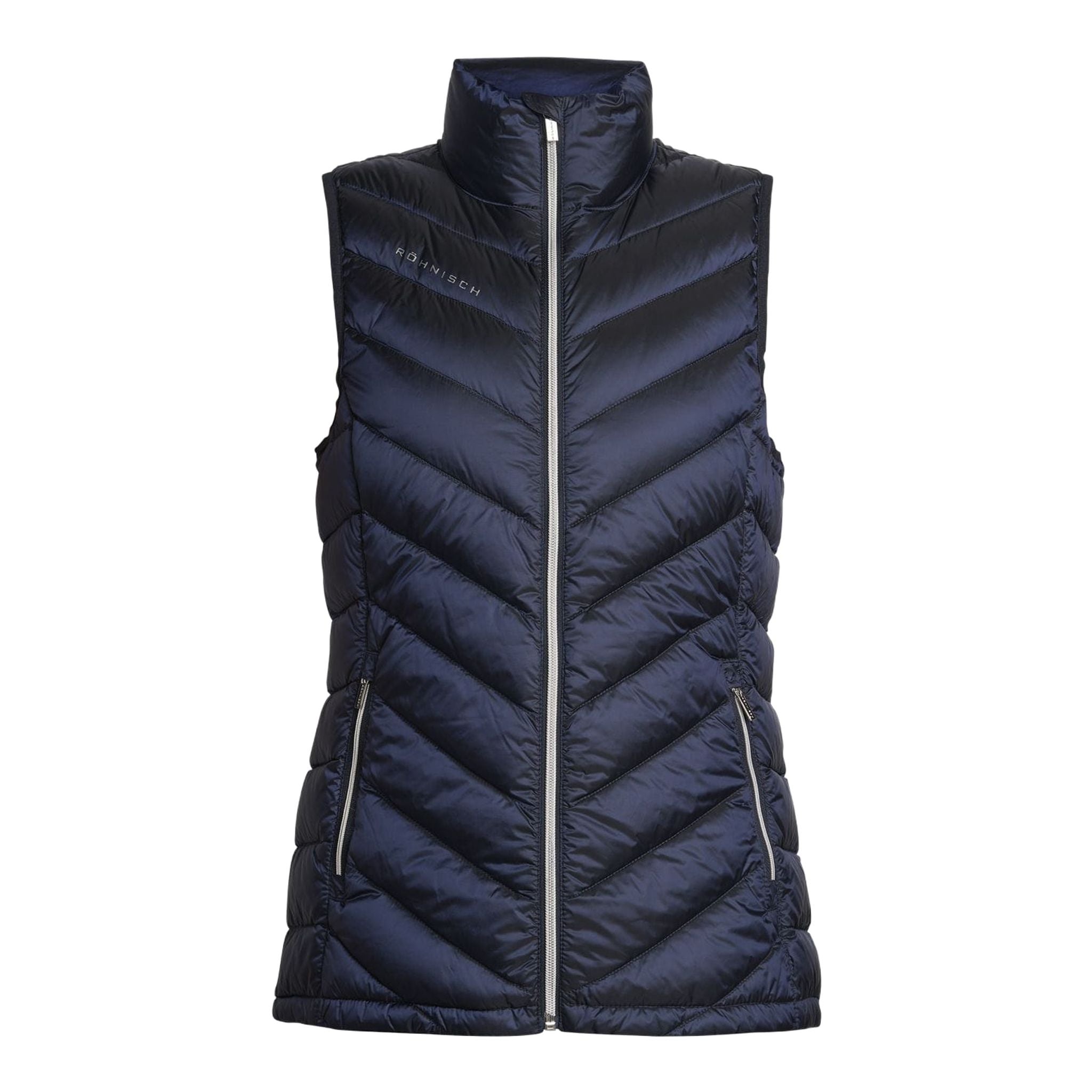 Doudoune sans manches Röhnisch W Skylar bleu marine pour femme