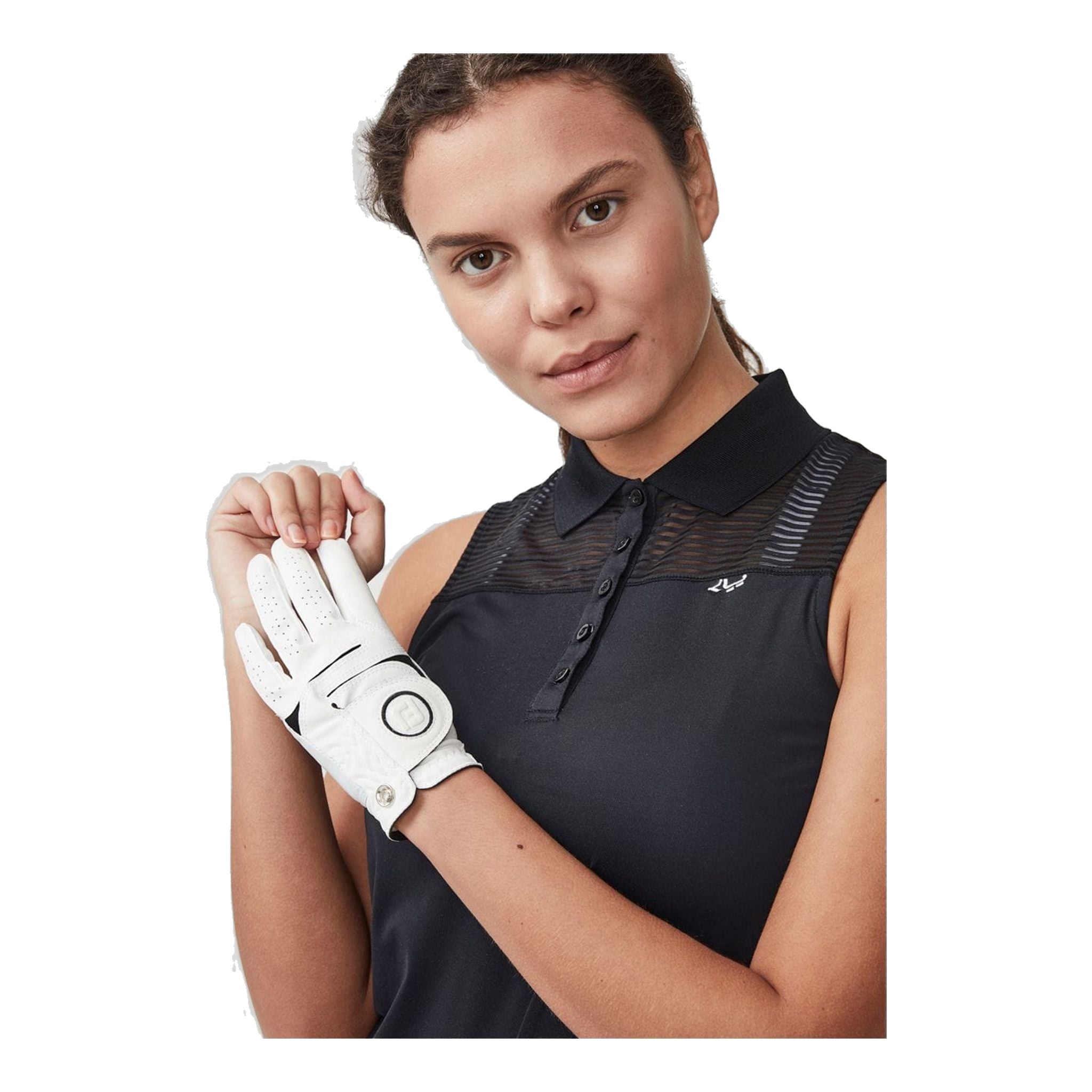 Polo Röhnisch Miko SL noir femme