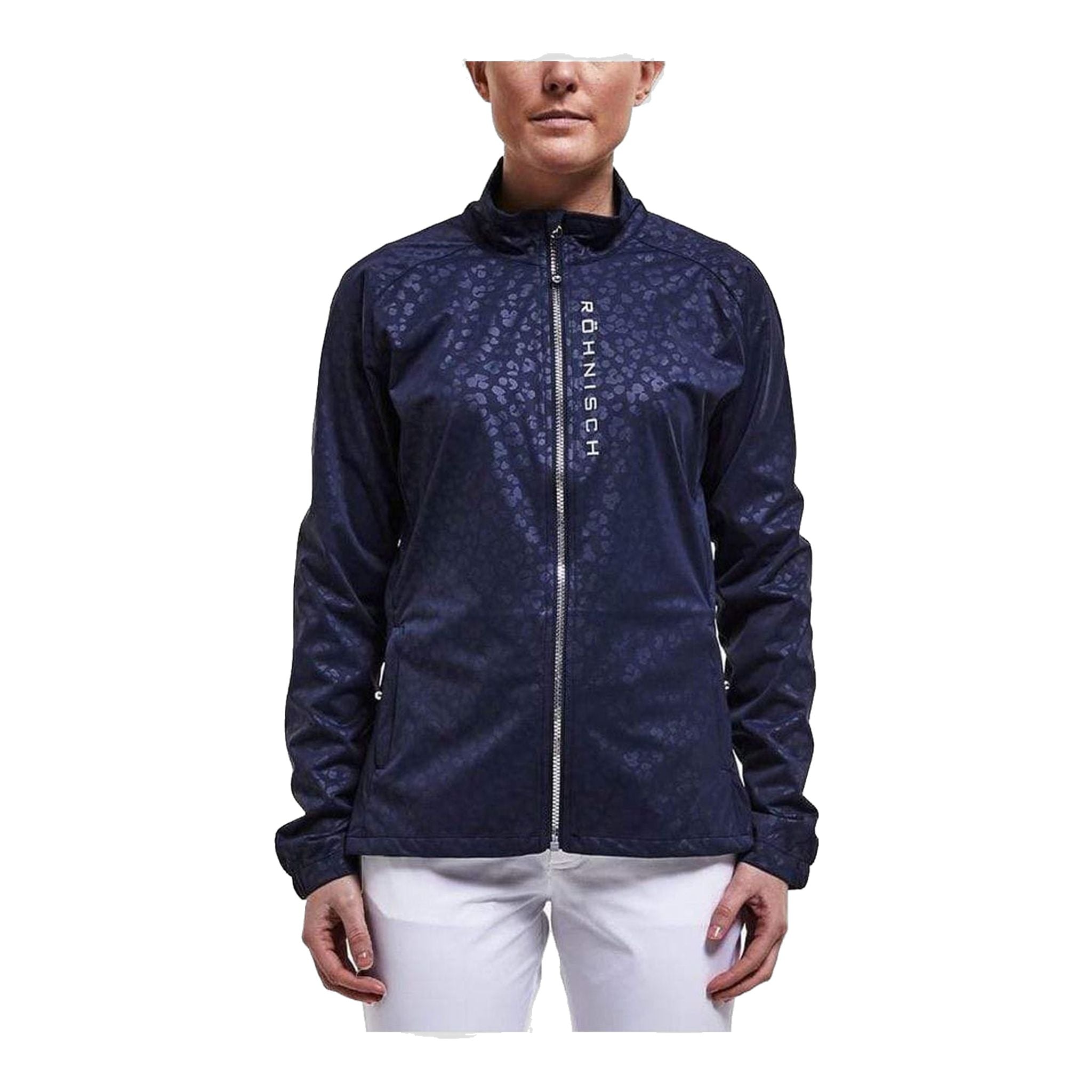 Veste coupe-vent Röhnisch Mae Clover Embosse Stream pour femme