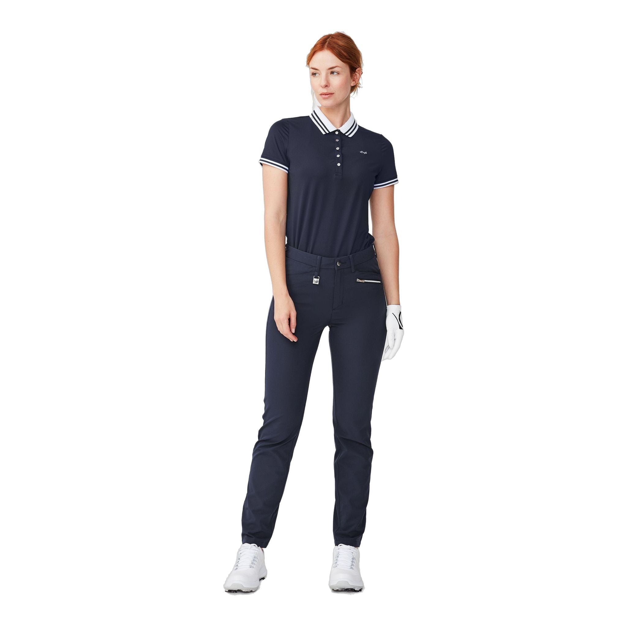 Pantalon Röhnisch Comfort Stretch bleu marine pour femme