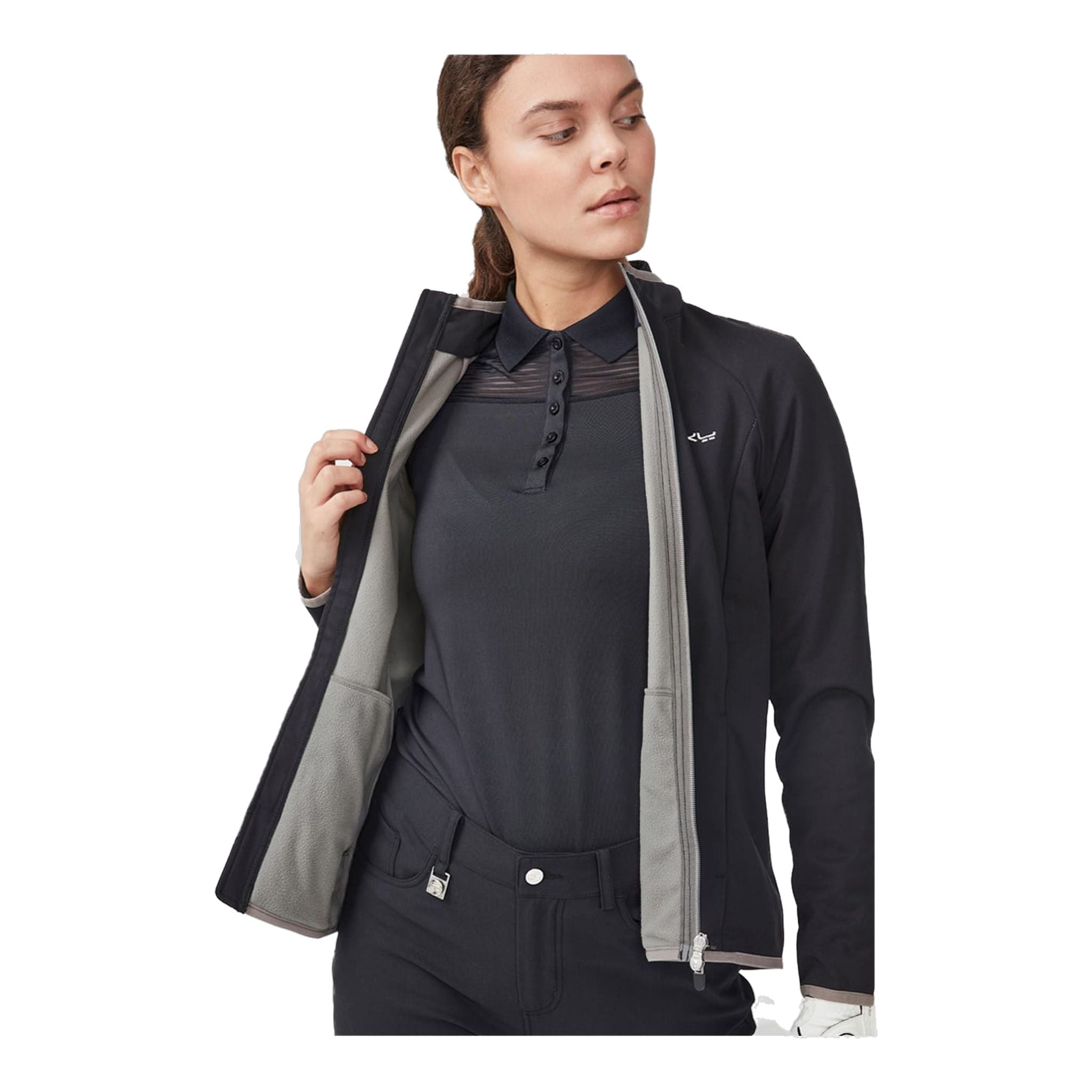 Veste Röhnisch Hybrid noir femme