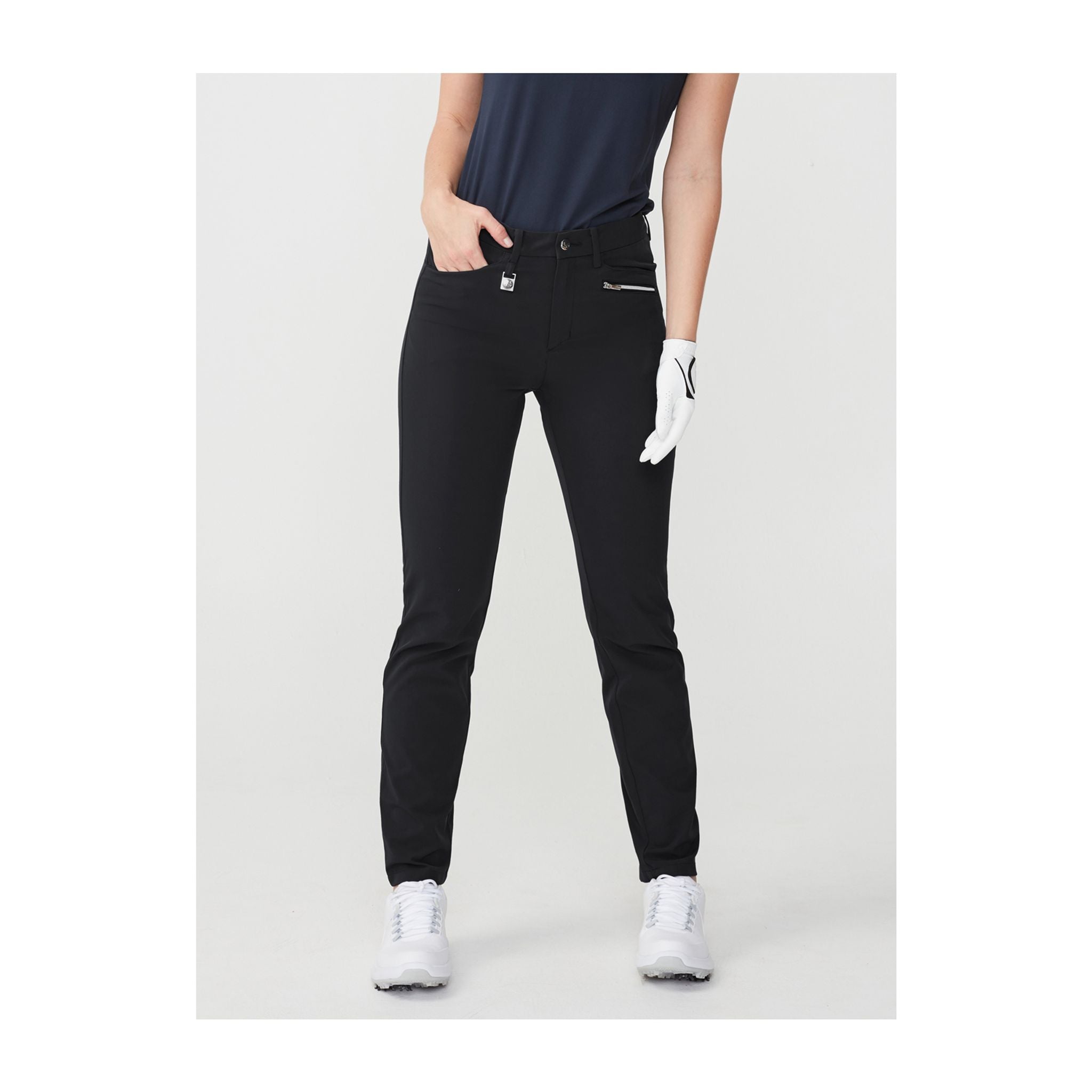 Pantalon Röhnisch Comfort Stretch, Noir, Femme