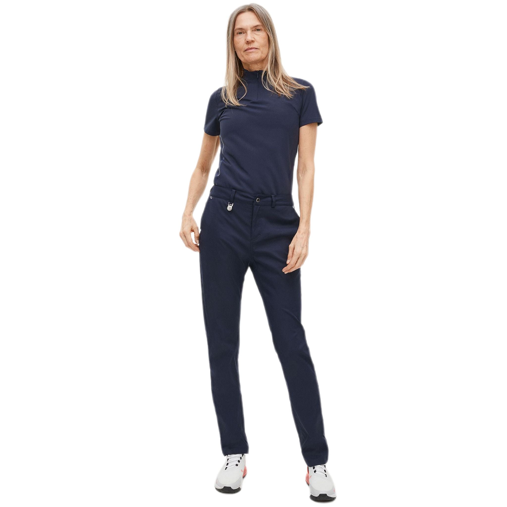 Pantalon de golf Röhnisch Cheer 32 bleu marine pour femme