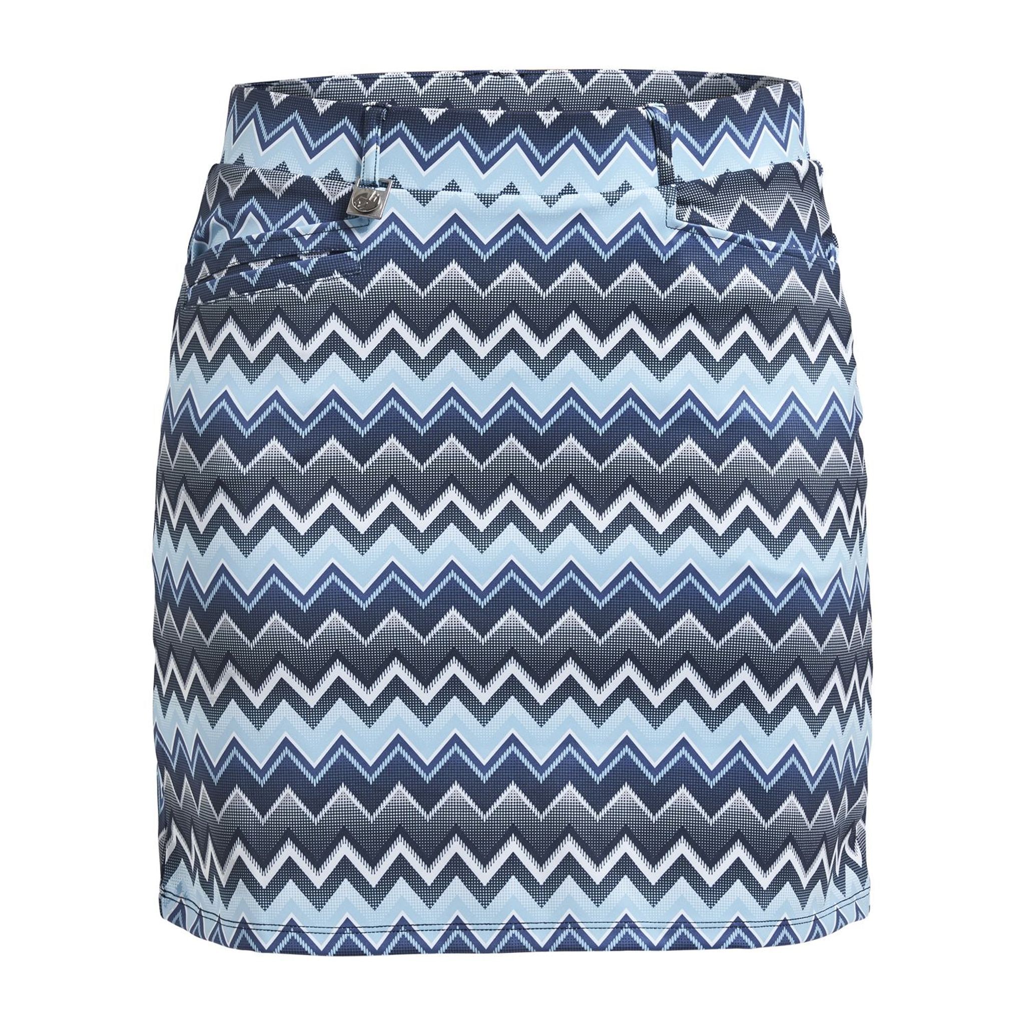 Jupe-short Röhnisch Move Zigzag bleu femme