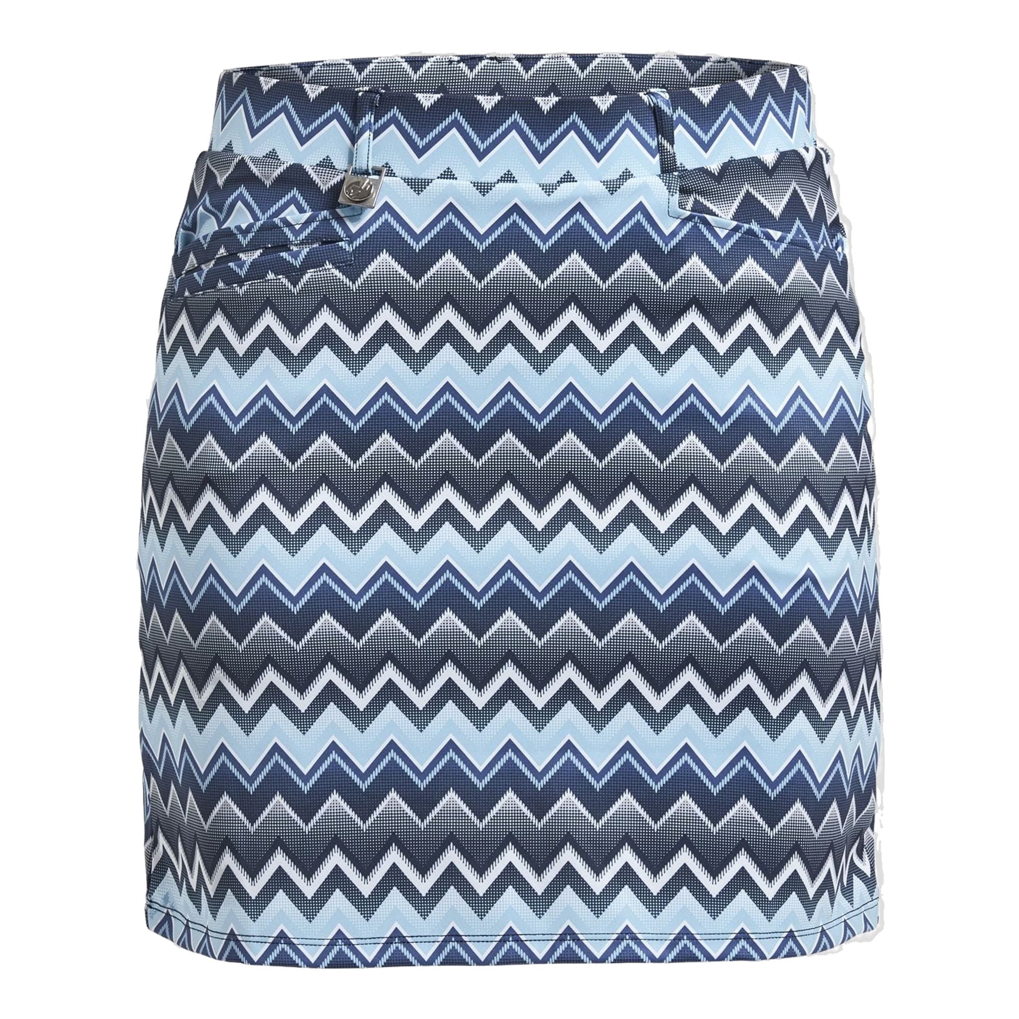 Jupe-short Röhnisch Move Zigzag bleu femme
