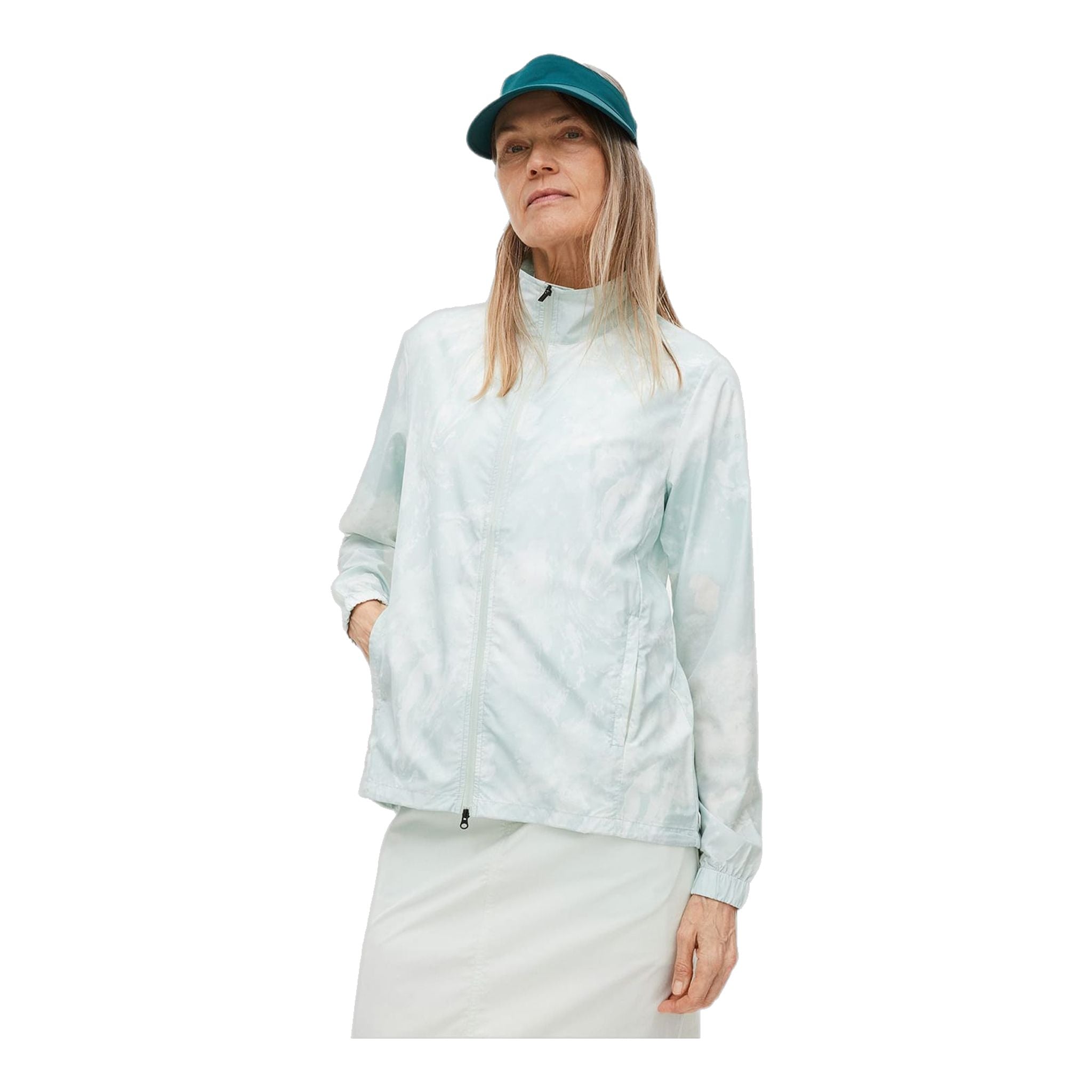 Röhnisch W Wind Jacket Packable Algal Bloom Seafoam Damen