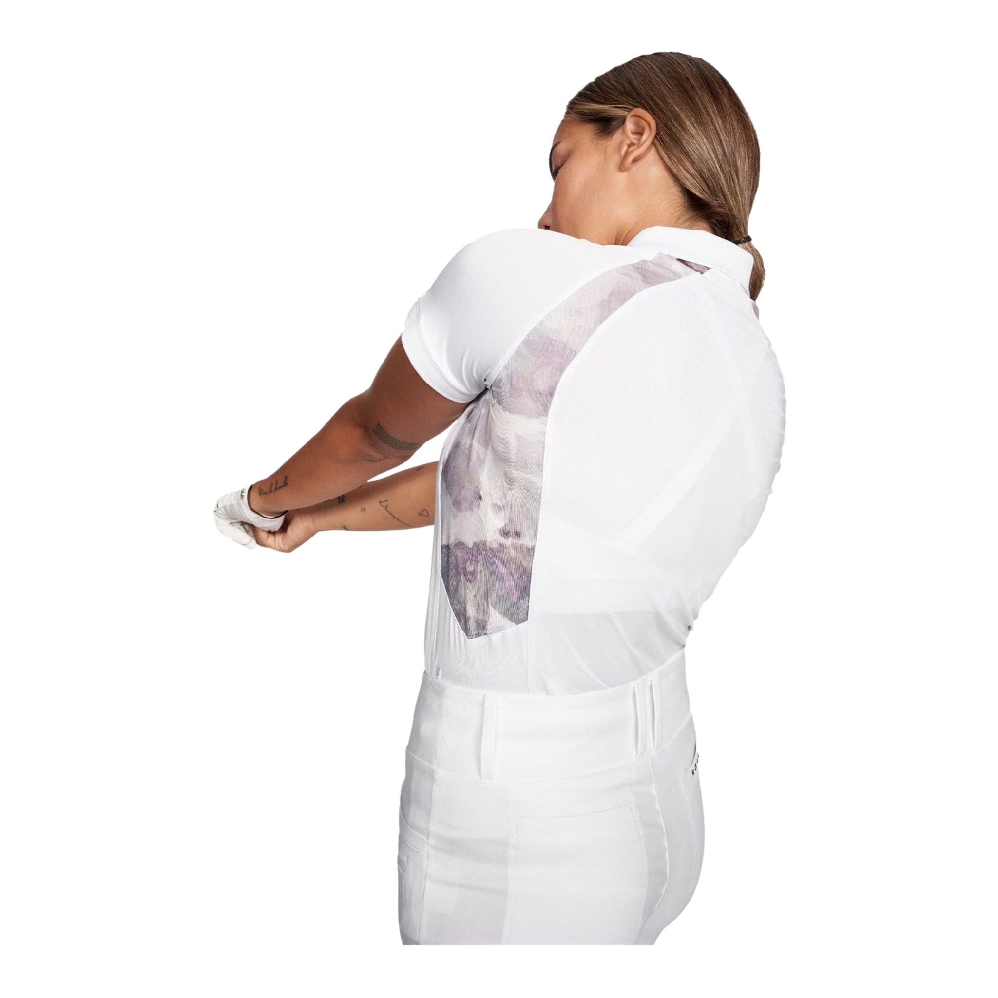 Röhnisch W Sophie SS Polo Nude Aqurelle Femme