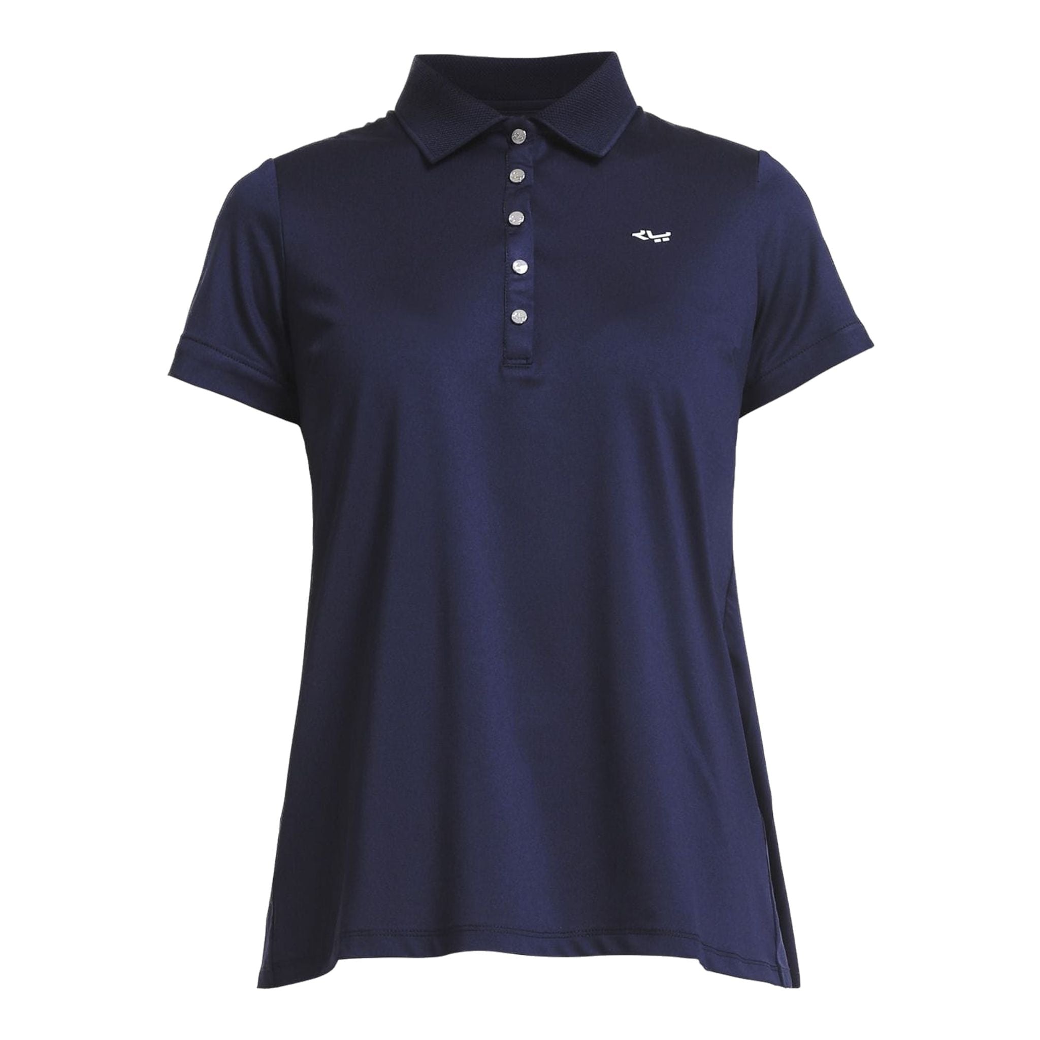 Polo plissé Röhnisch Indigo Nuit Femme