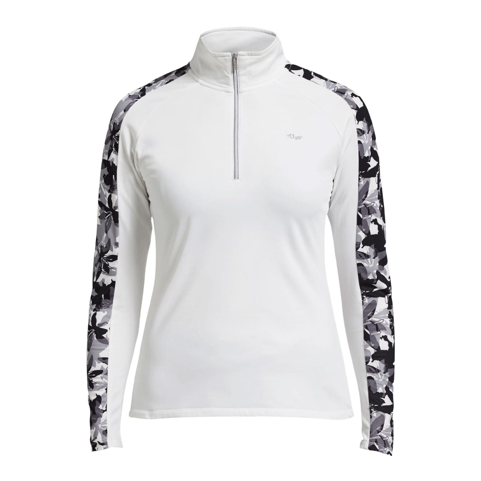 Pull Röhnisch Warming Half Zip Off White pour femme