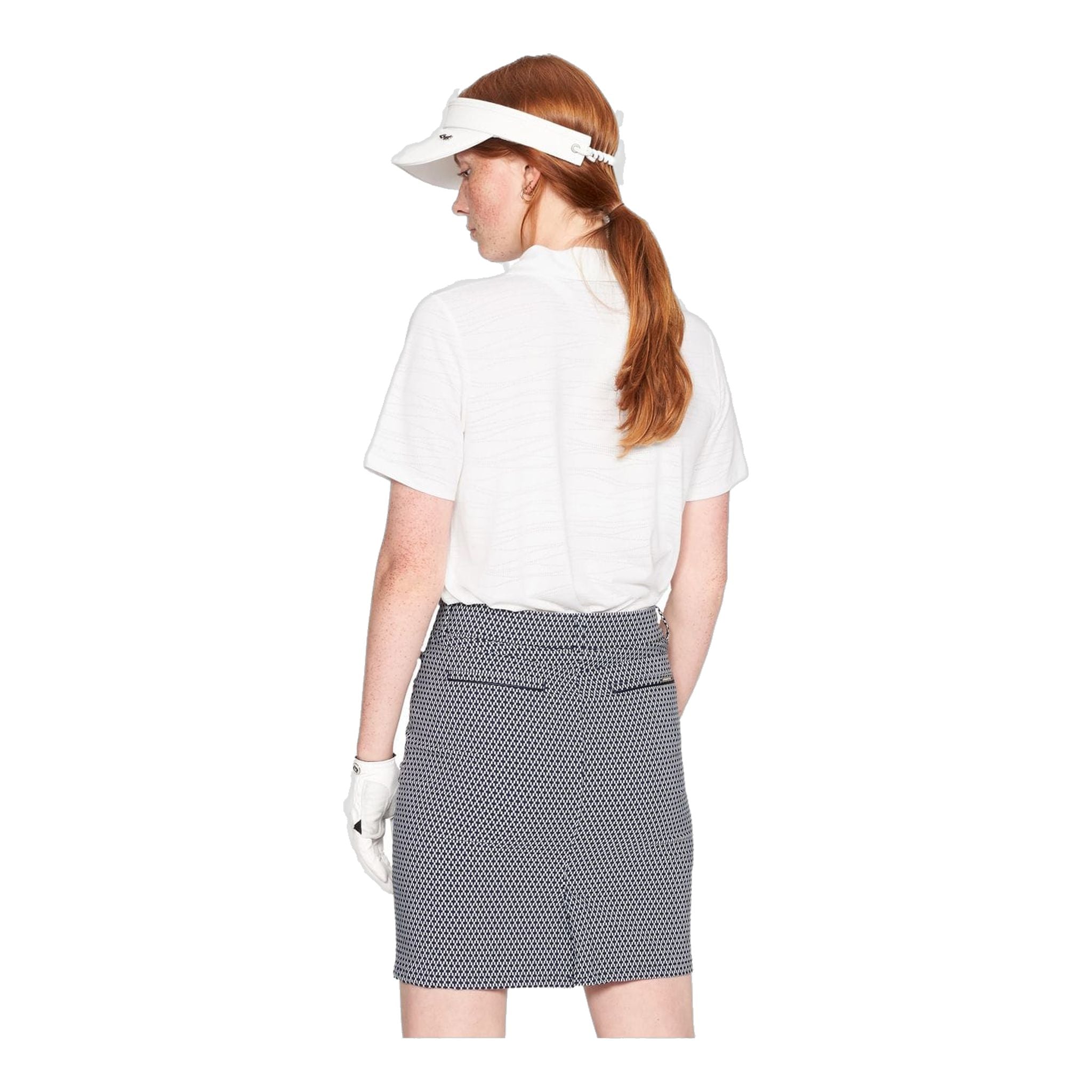 Polo Röhnisch W Zoey SS blanc pour femme