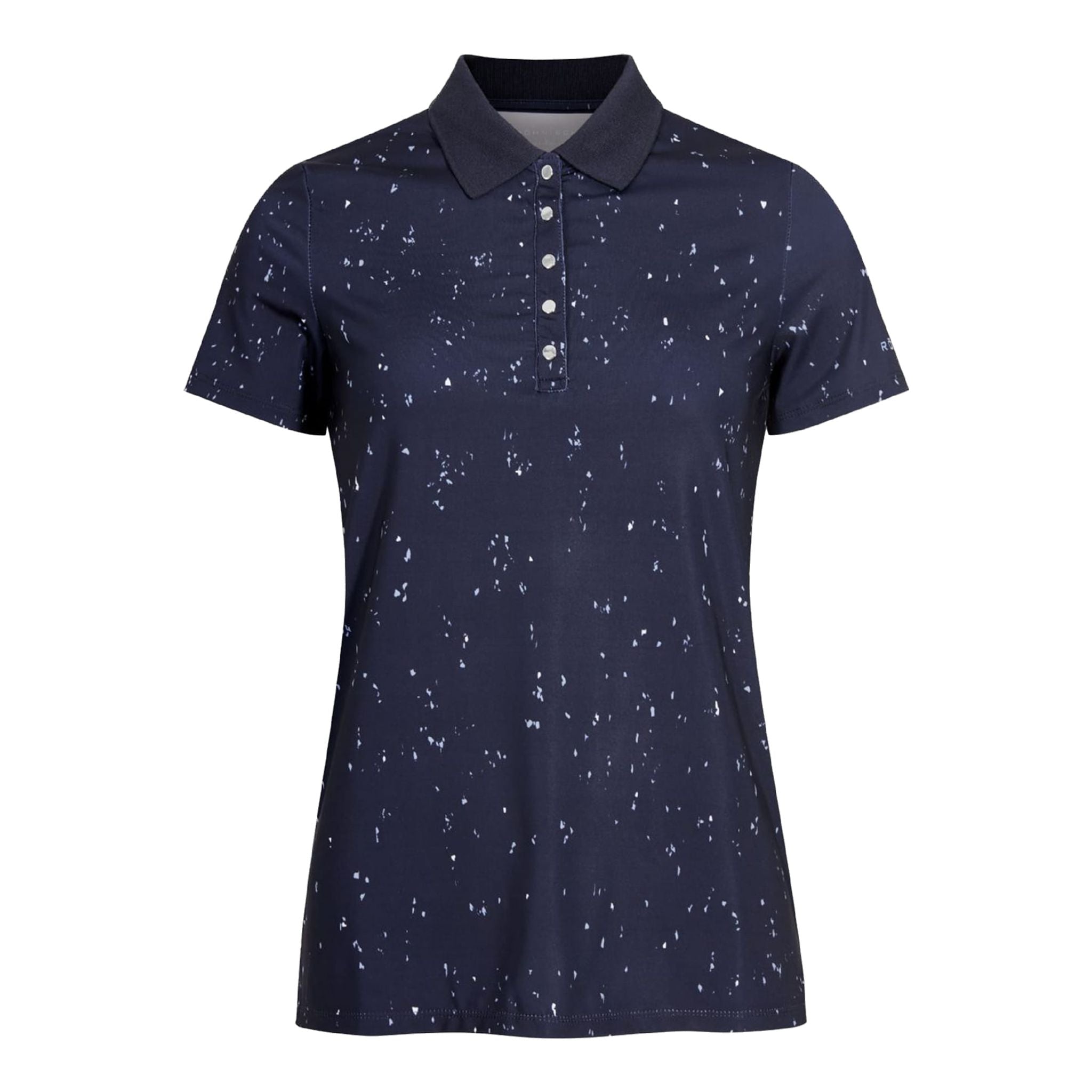 Polo Röhnisch Direction bleu marine à micro-pois pour femme