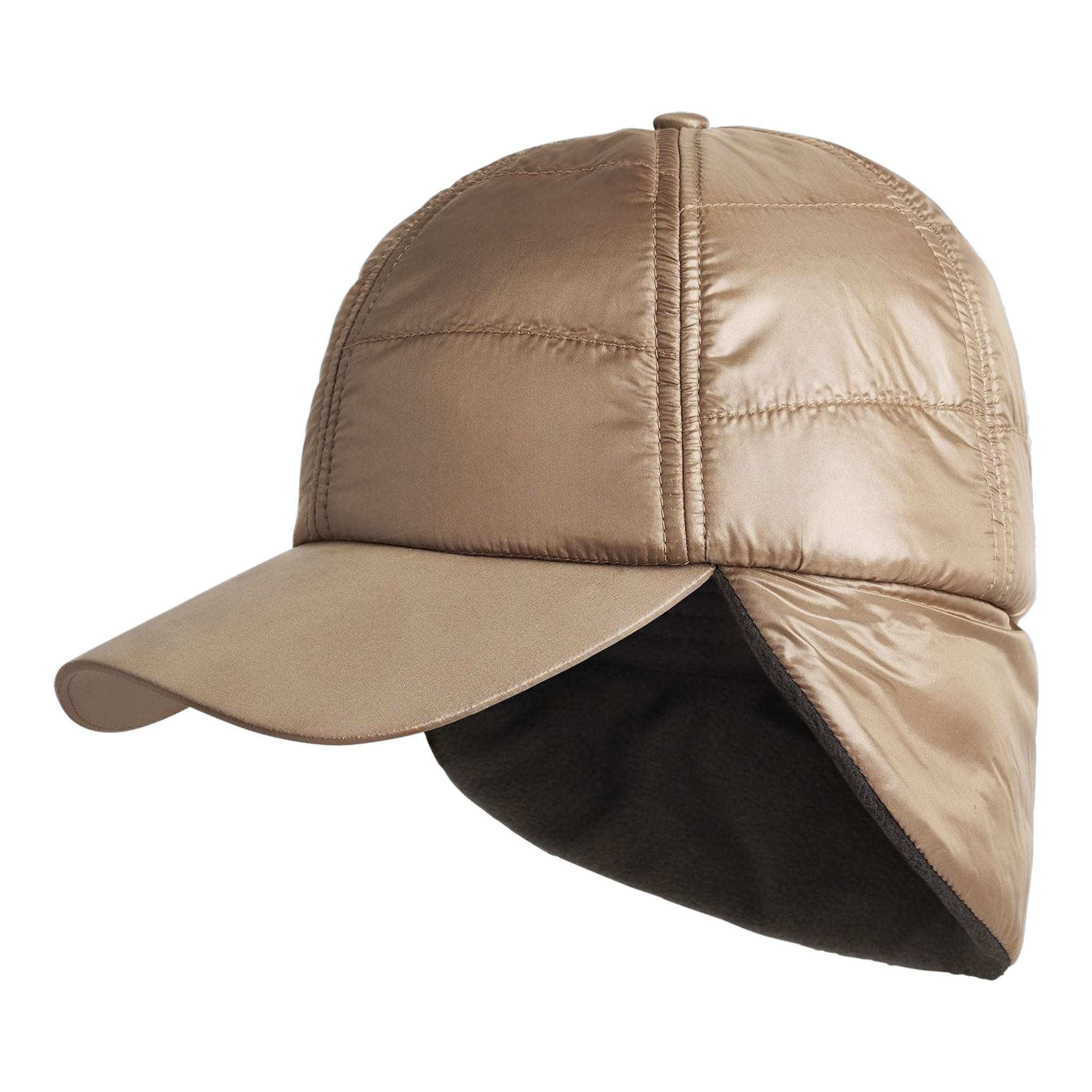 Casquette matelassée Röhnisch W pour femme, beige chaud