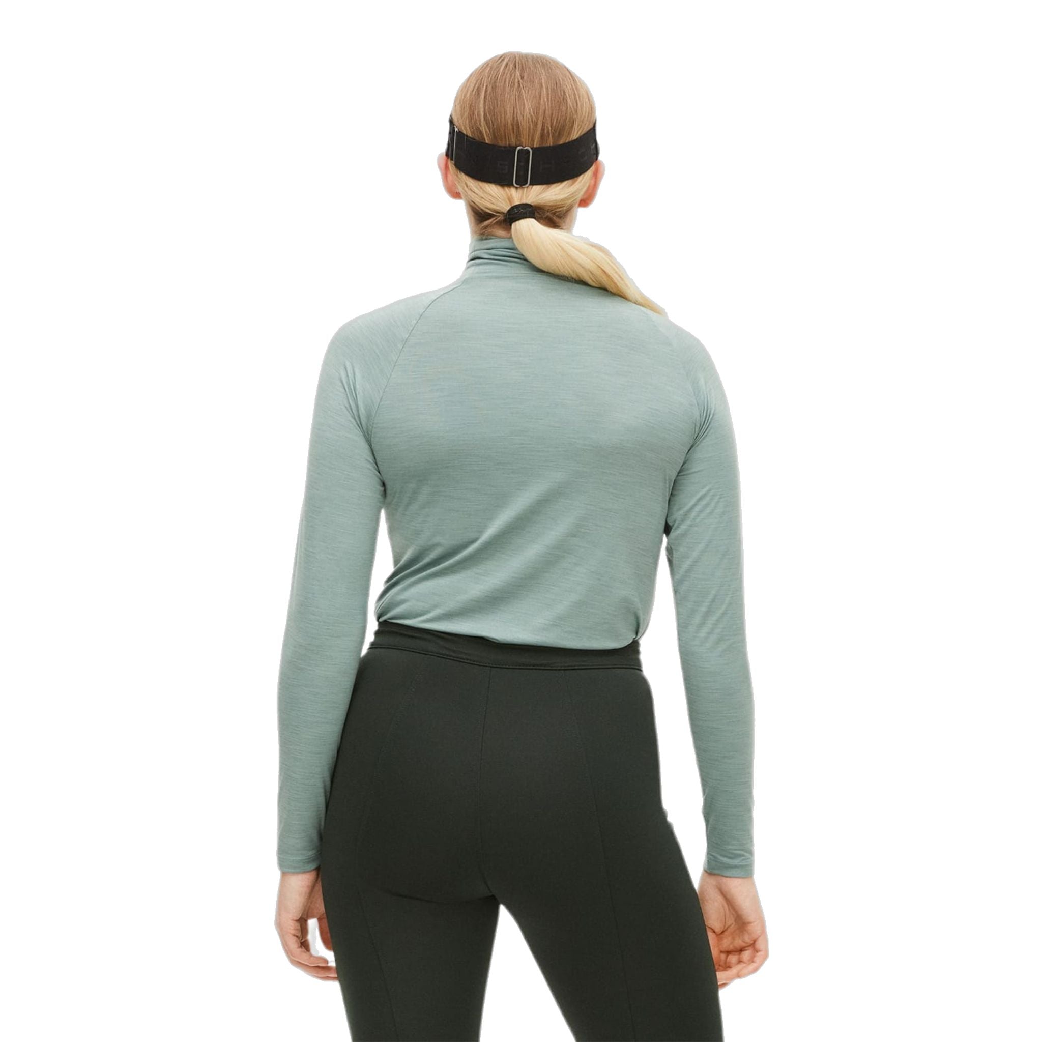 Polo de golf à manches longues Röhnisch Hailey pour femme