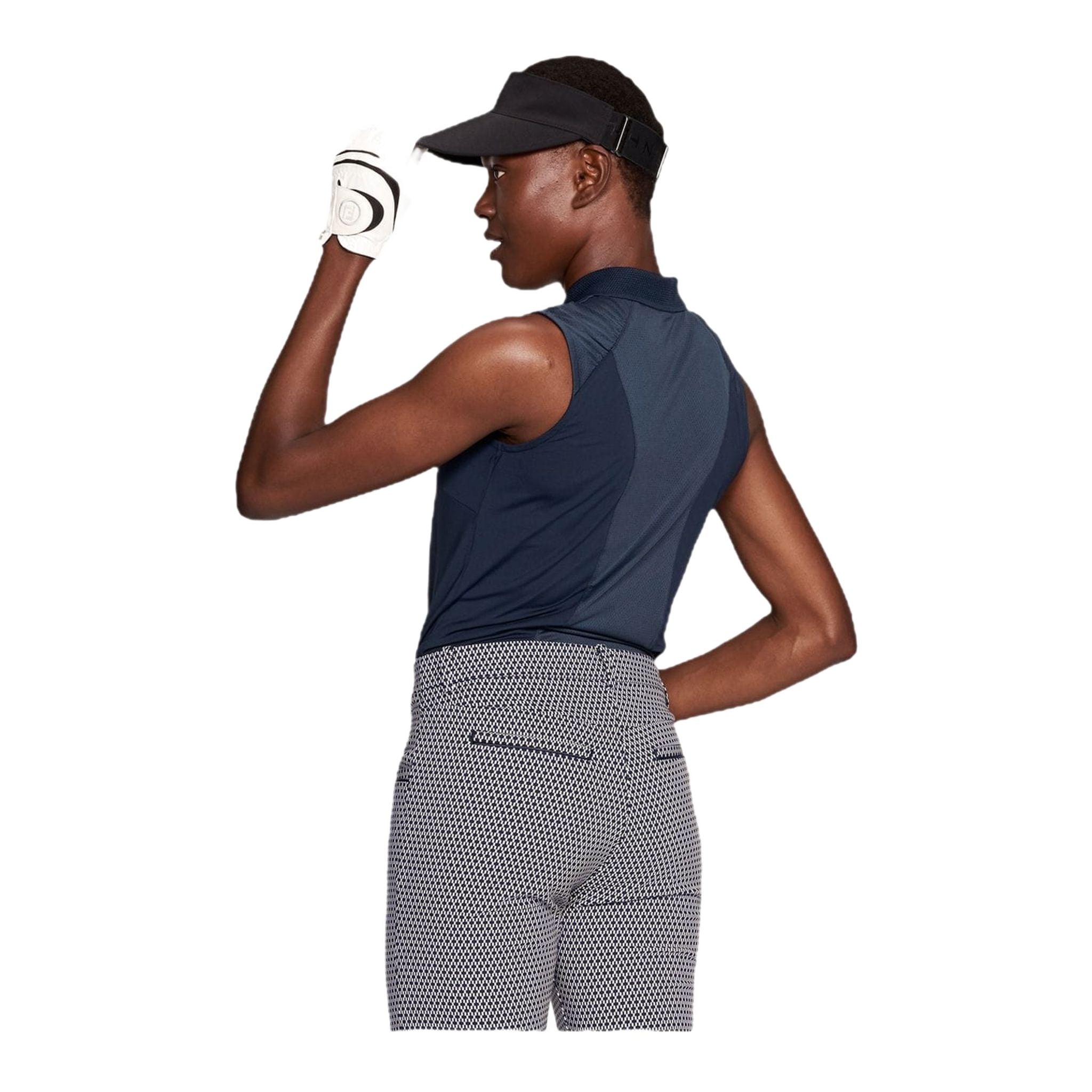 Polo Pulse sans manches bleu marine pour femme de Röhnisch