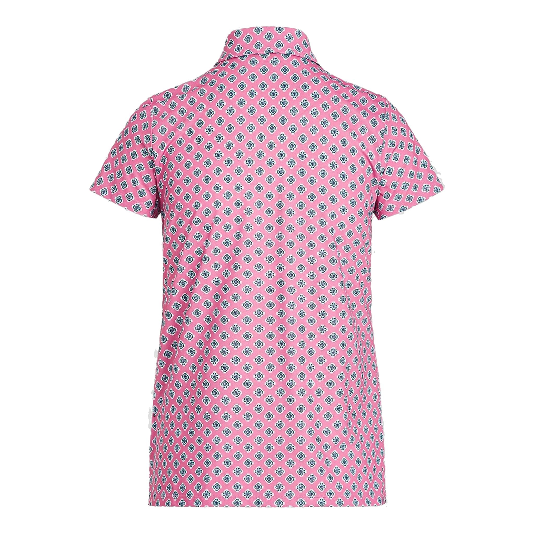 Polo Ralph Lauren W Printed Airflow SS Rose Femme