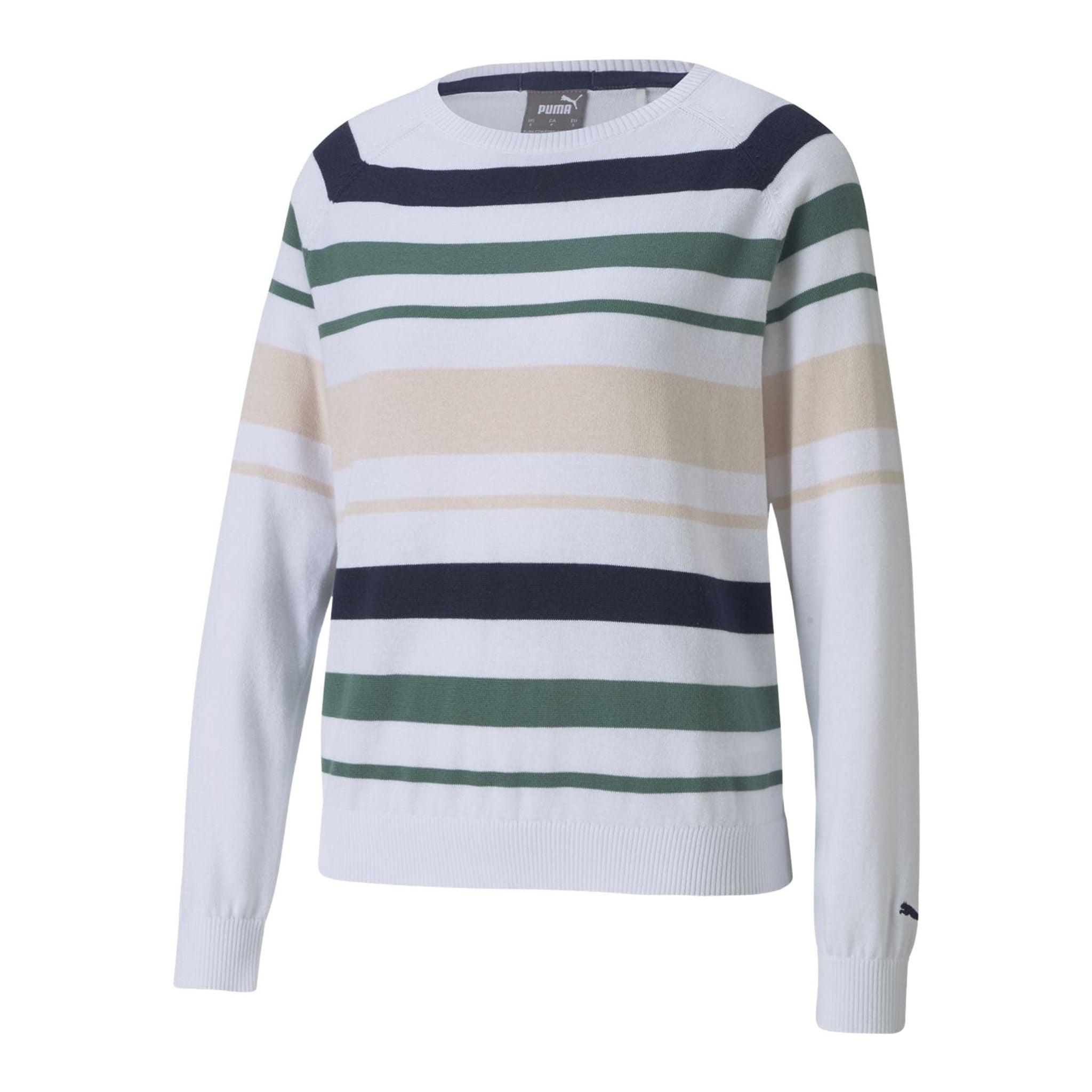 Pull Puma W à ruban bleu/rose pour femme