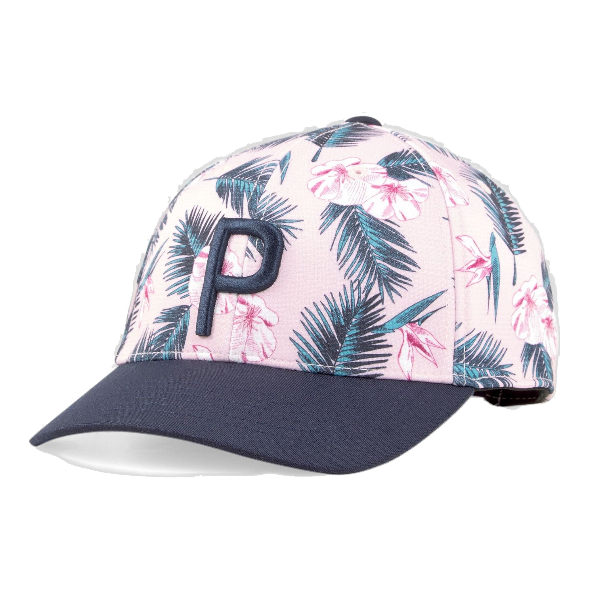 Casquette de golf Puma Paradise P rose craie, blazer marine pour femme