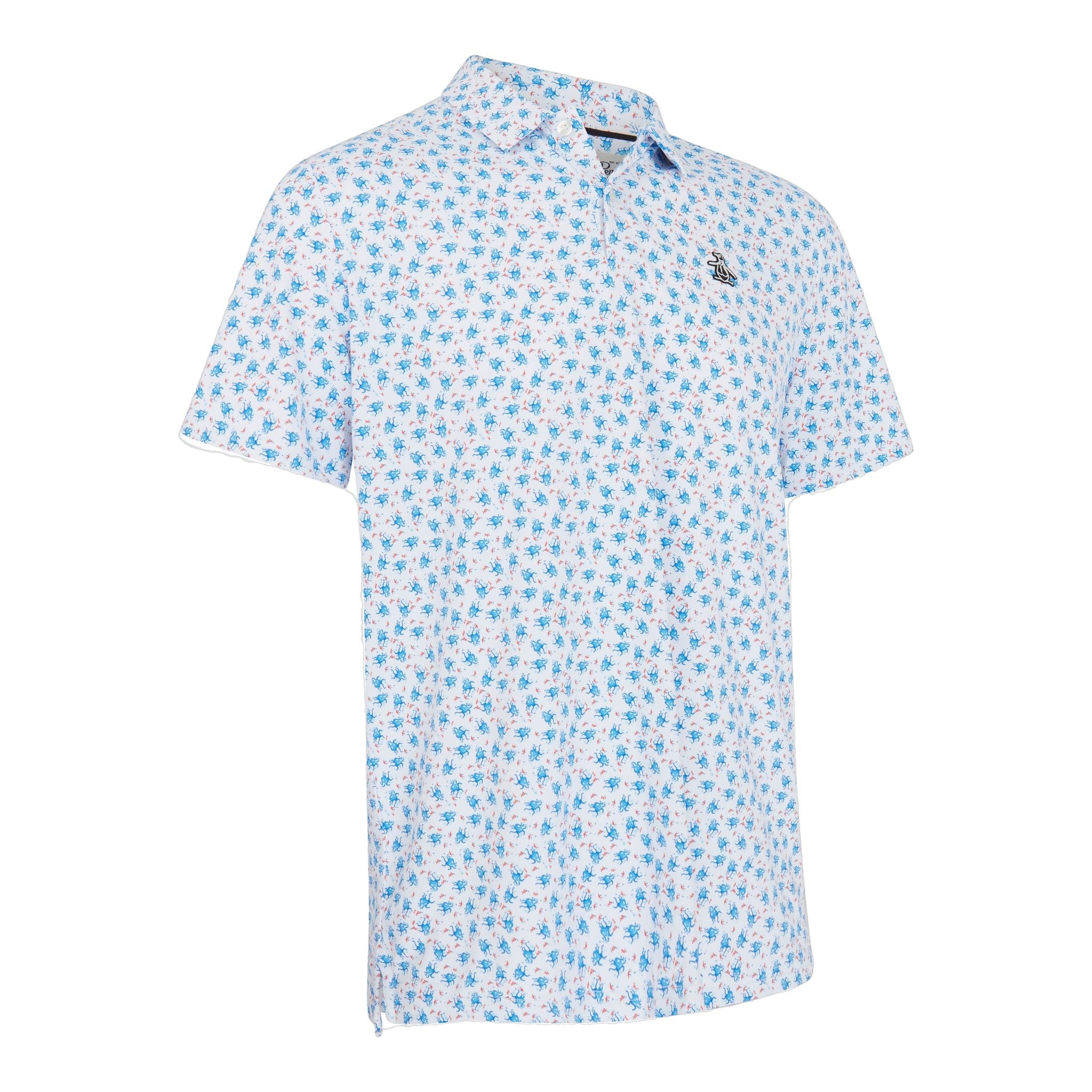 Polo Original Penguin SS à imprimé pieuvre intégral pour homme