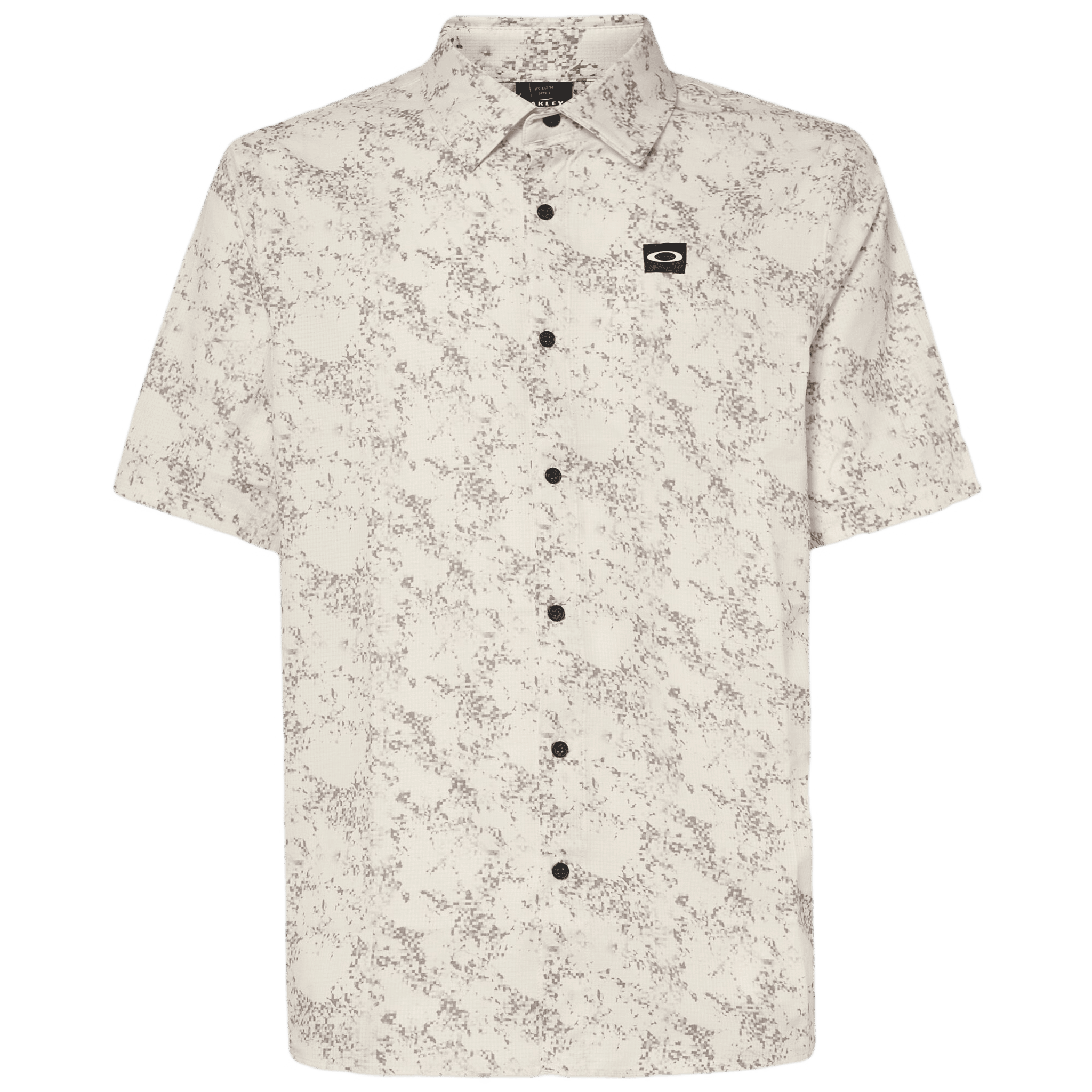 Polo de golf tissé Oakley Sand Camo pour homme
