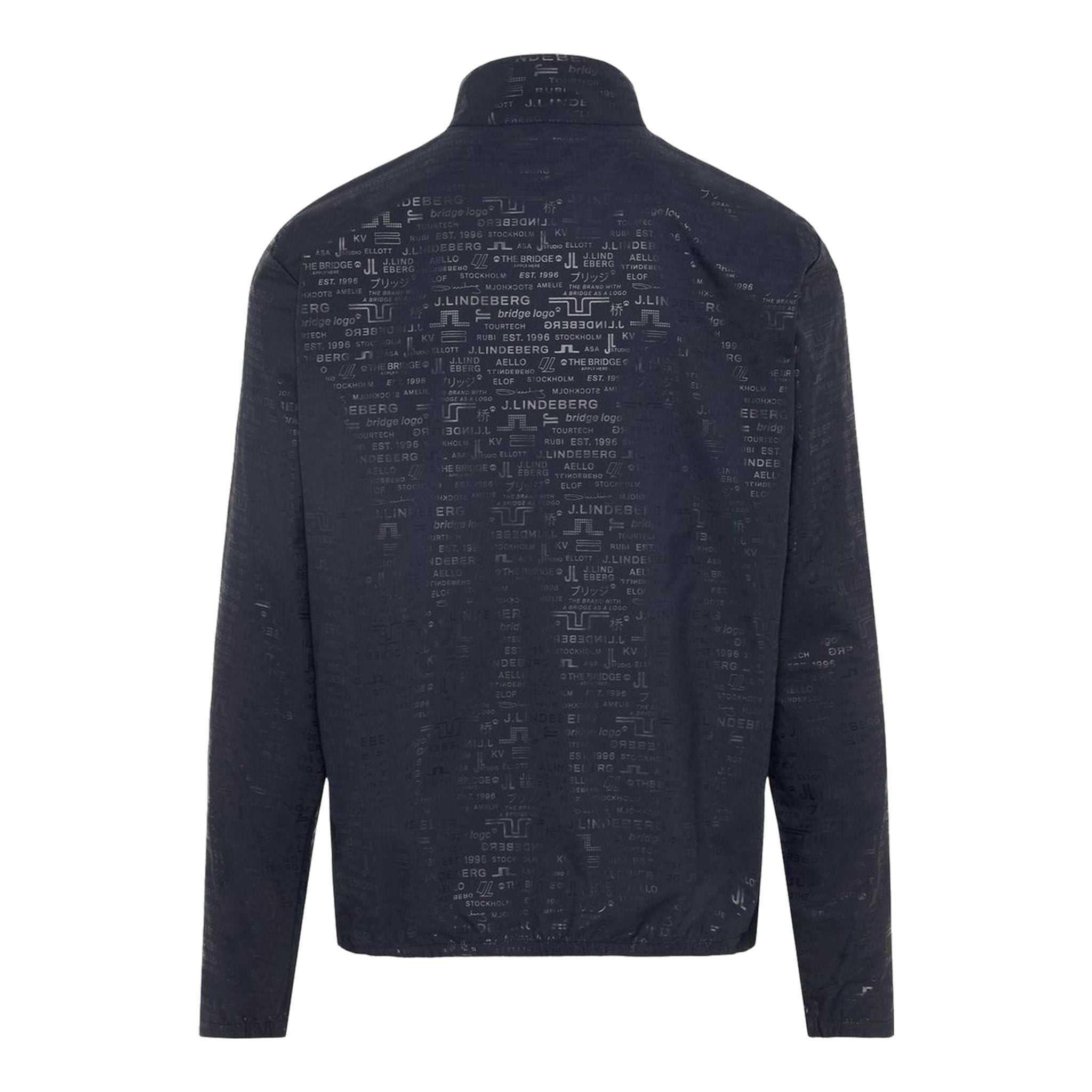 Veste J. Lindeberg M Wind Tech Felix Deboss Bleu marine Homme