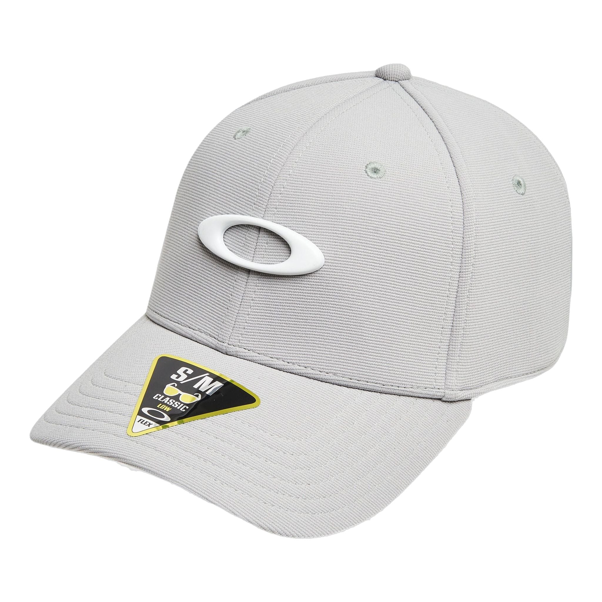 Casquette Oakley M Tincan Gris Pierre/Blanc Homme