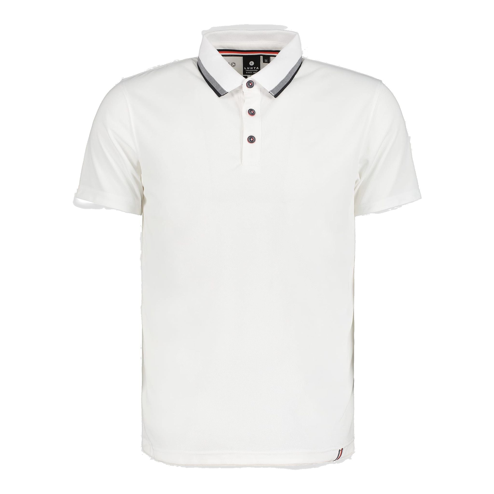 Polo Luhta M Kuortti Optic Blanc Homme