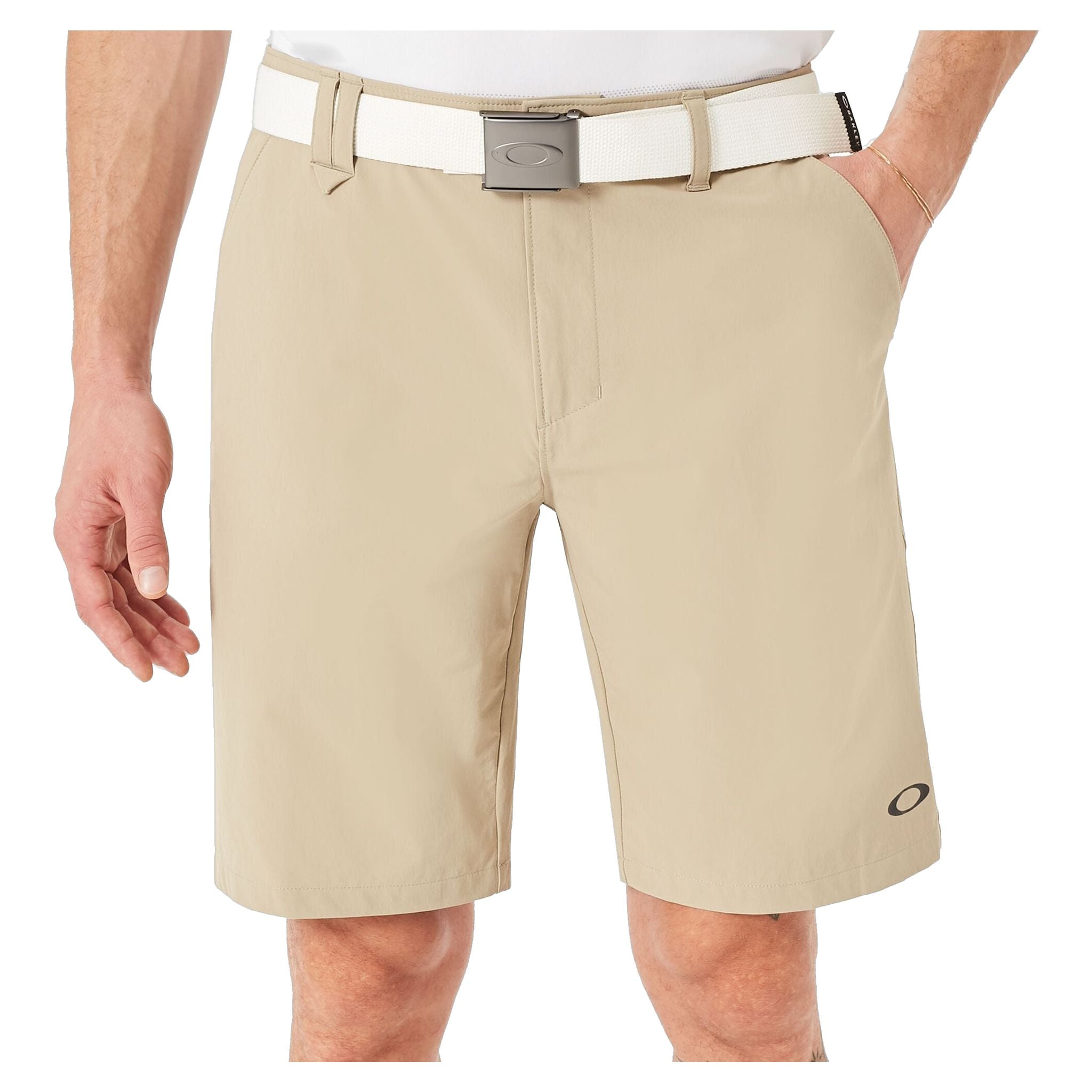 Ceinture Oakley Ellipse Web pour hommes, blanche