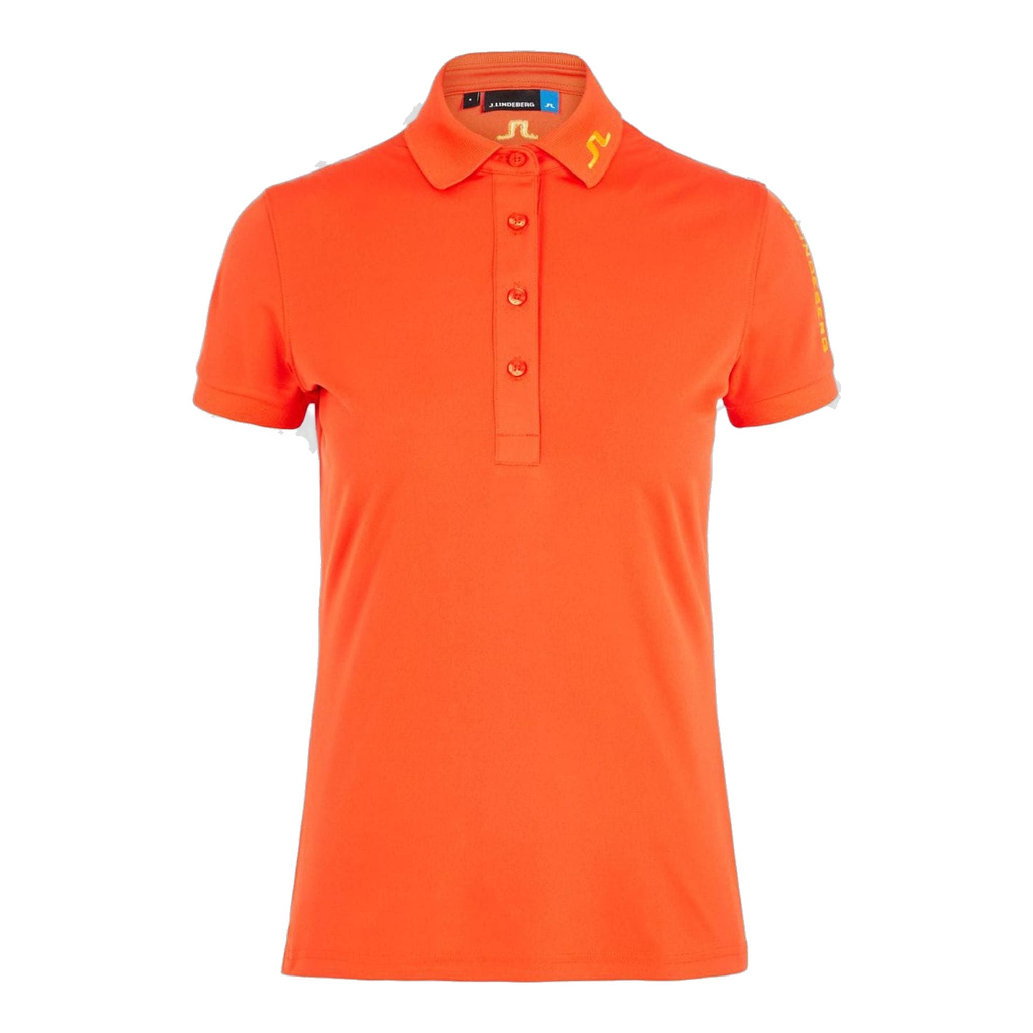 Polo J. Lindeberg W Tour Tech-TX Jersey Rouge tomate Femme