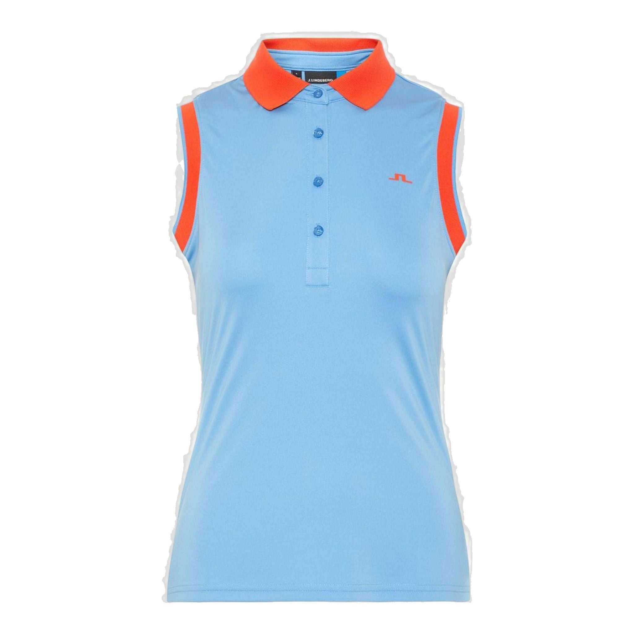 J. Lindeberg W Lyla-TX Coolmax Polo Lake Bleu Femme