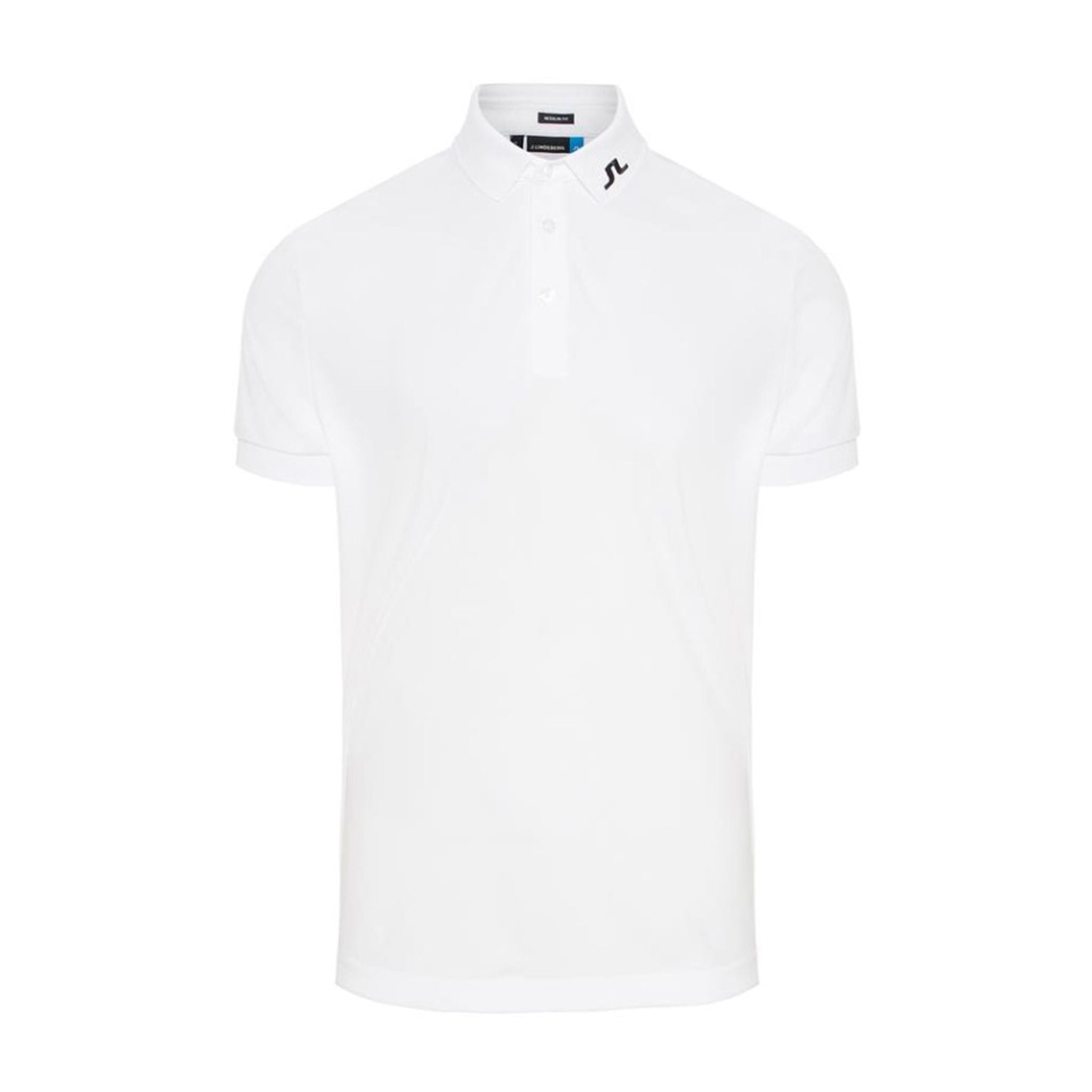 J. Lindeberg M KV Reg-TX Jersey Polo Blanc Homme