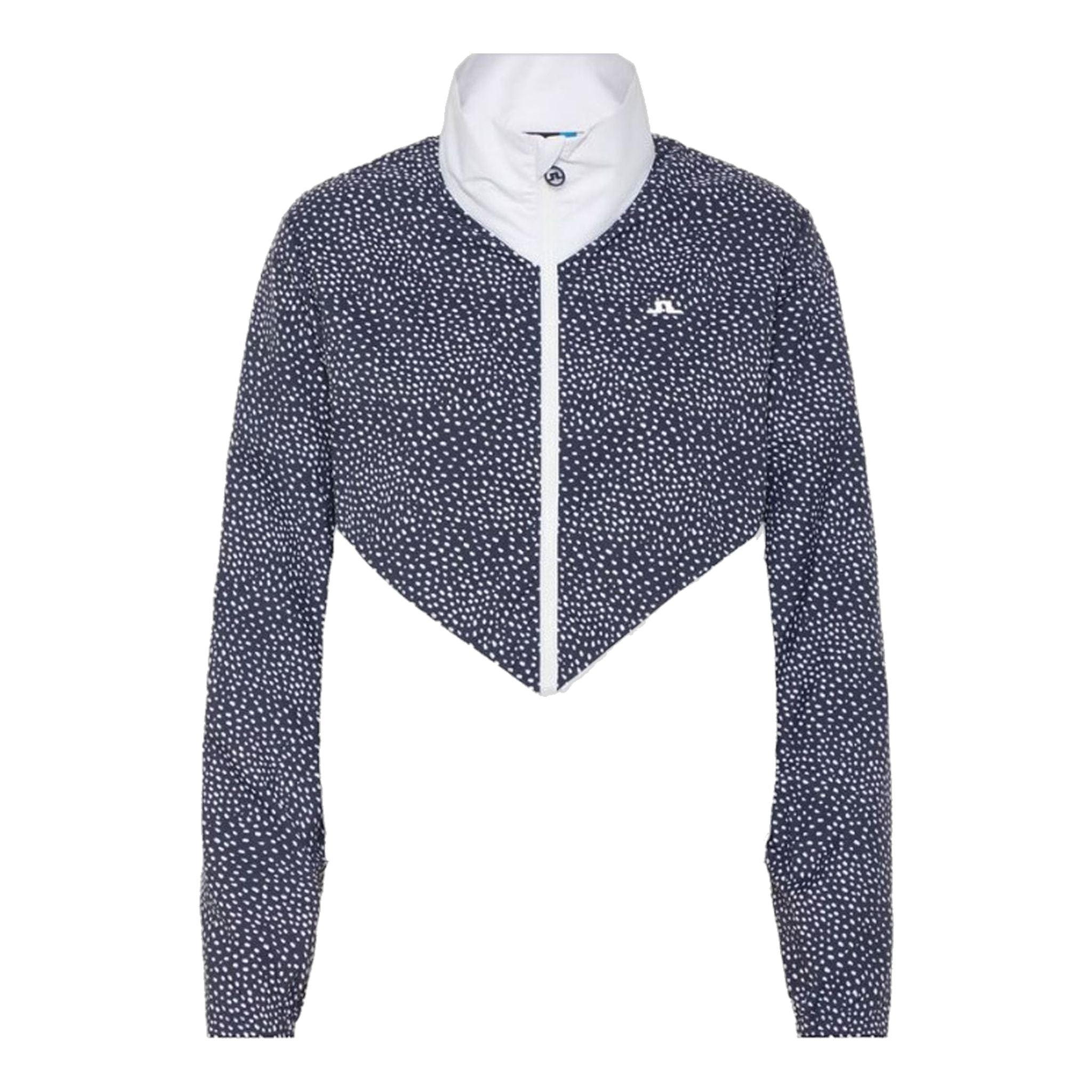 Coupe-vent J. Lindeberg W, blanc lys/à pois, pour femme