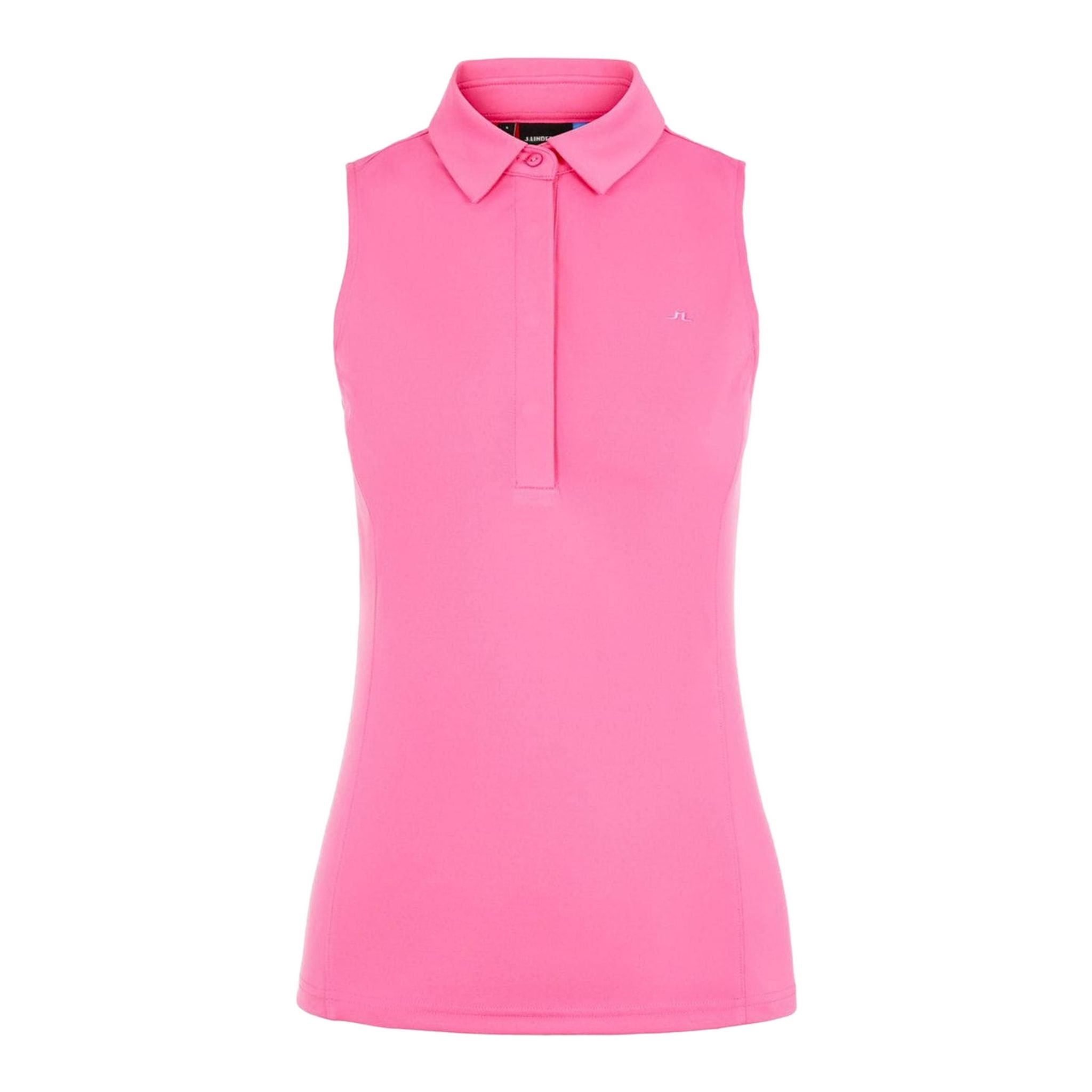 Polo J. Lindeberg W Dena-TX Jersey Rose Pop Femme