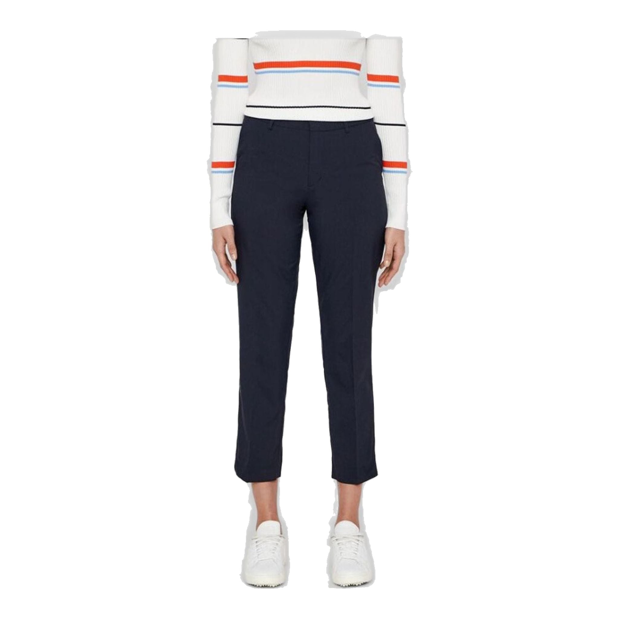 Pantalon J. Lindeberg W Kaia - Polyester léger extensible Jl Marine Femme
