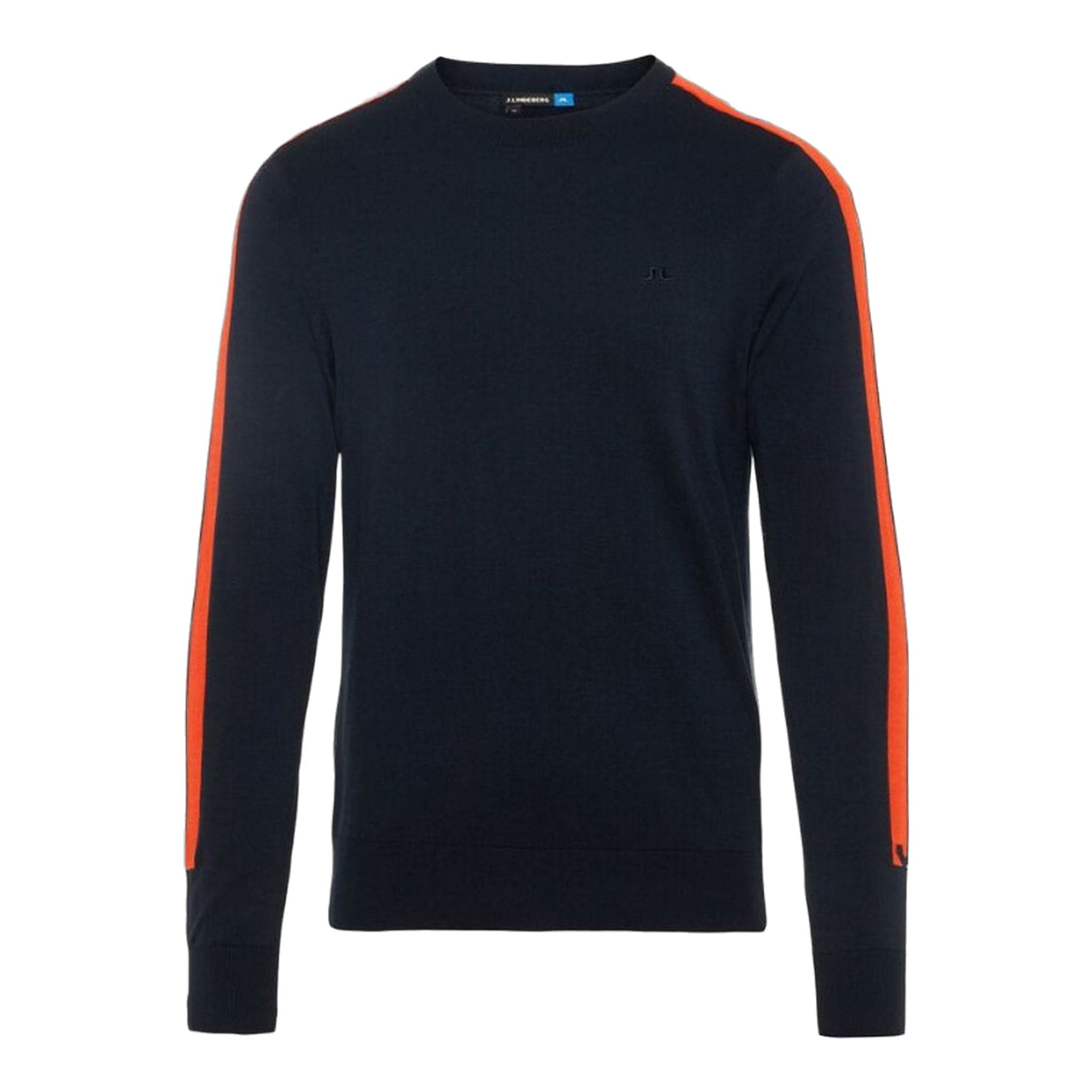 Pull J. Lindeberg Kevin à col rond en coton Pima bleu marine pour homme