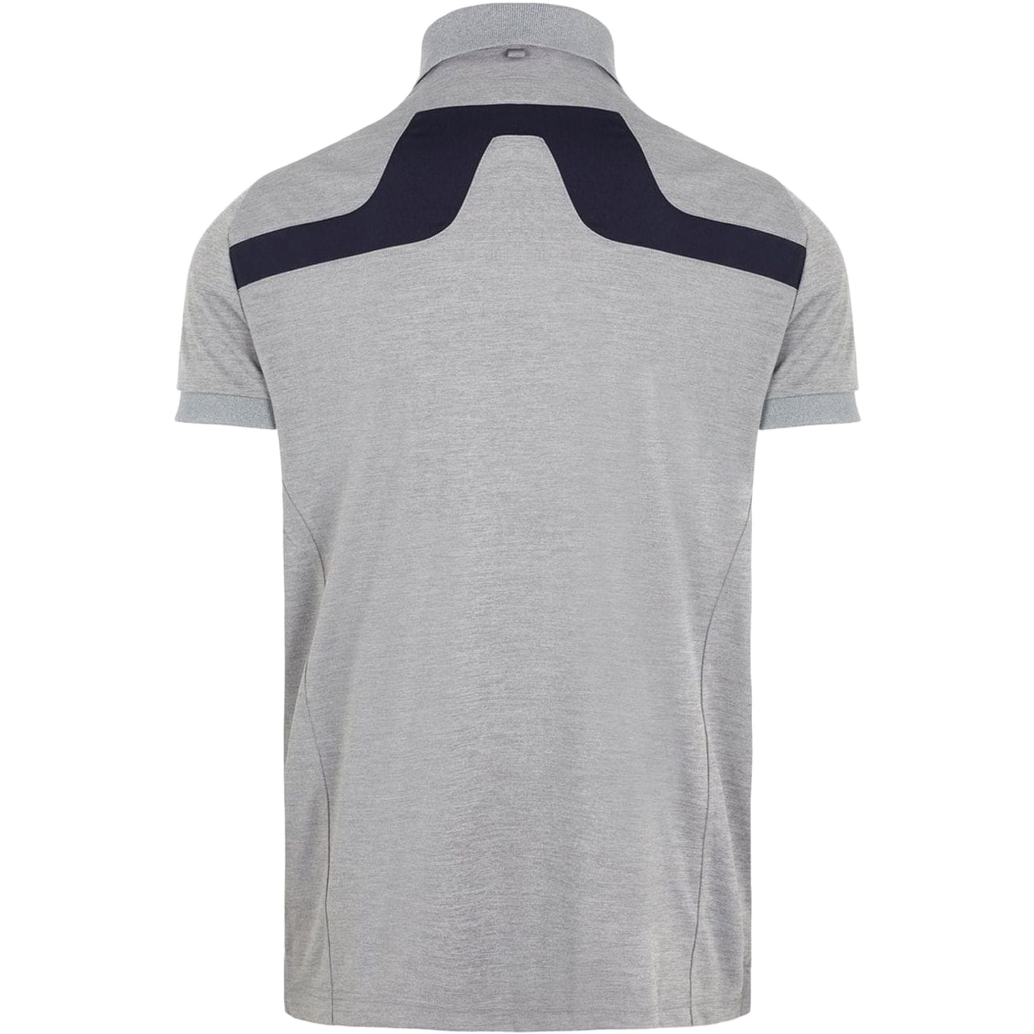 Polo J. Lindeberg M KV Reg Fit-TX Jersey Gris Pierre Mélange Homme