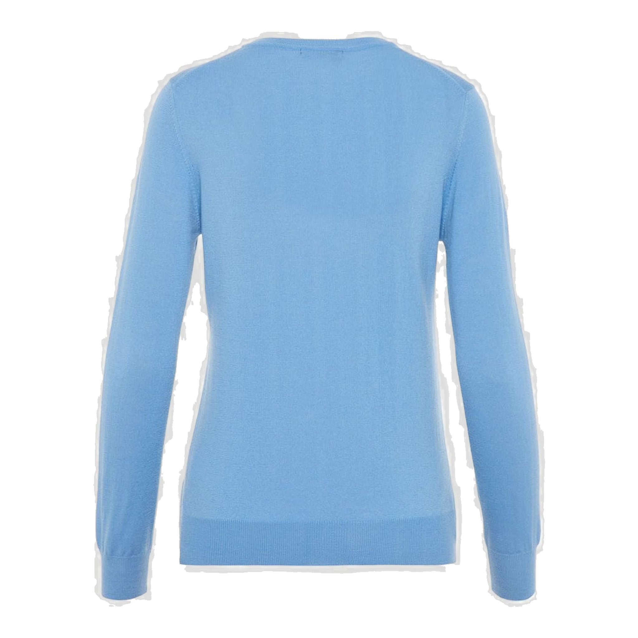 Pull en mérinos véritable J. Lindeberg W Amaya, bleu lac, femme