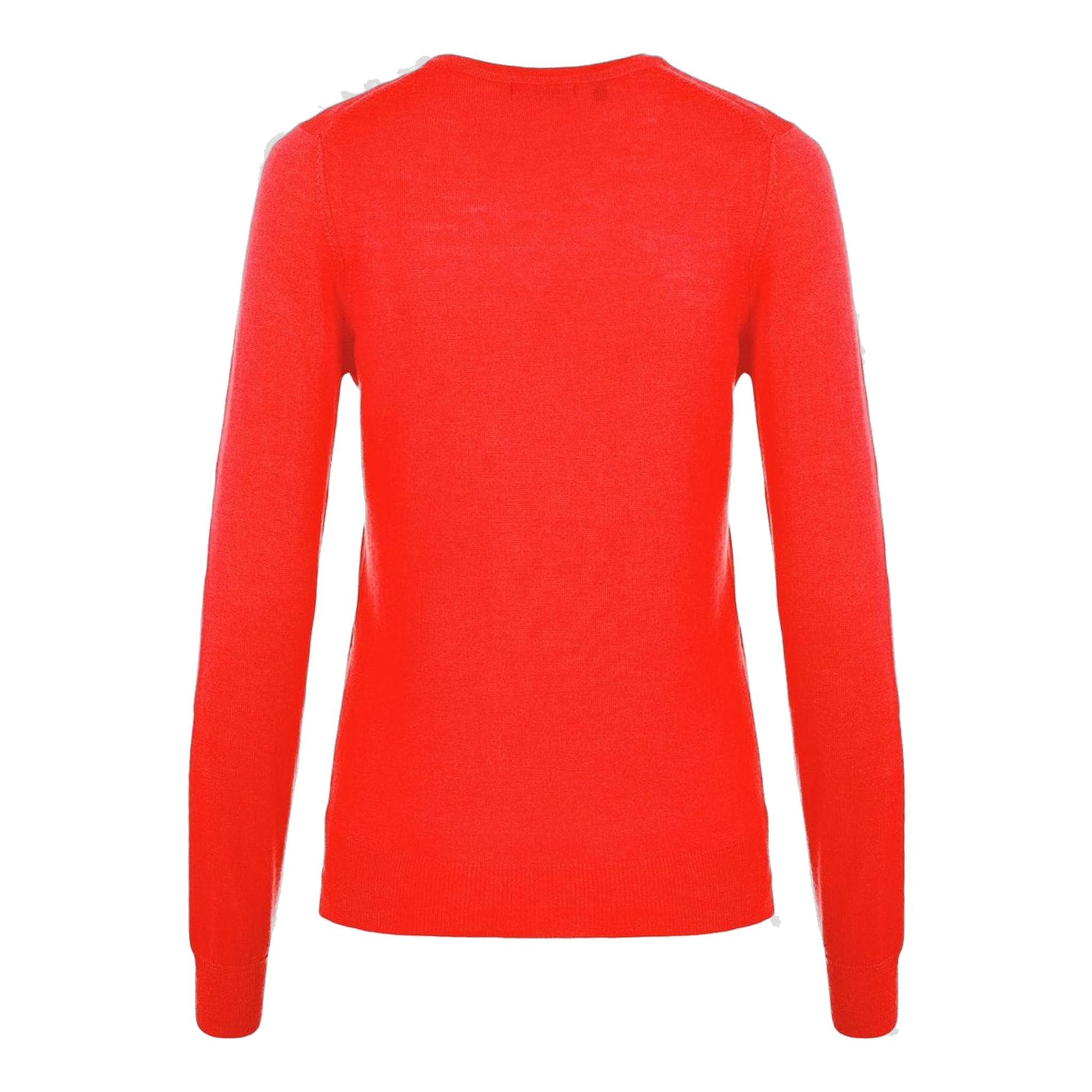 Pull en mérinos véritable J. Lindeberg W Amaya, rouge tomate, pour femme