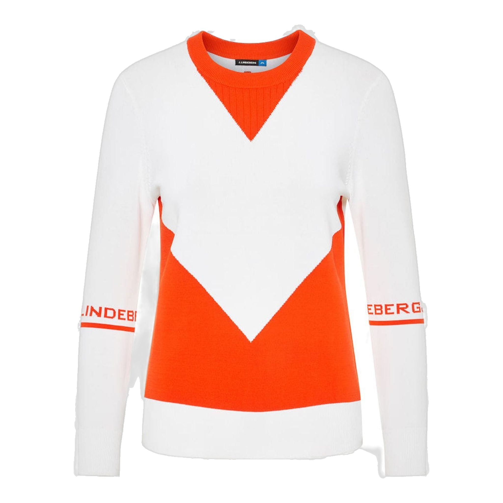 Pull en viscose et nylon blanc J. Lindeberg W Celine pour femme