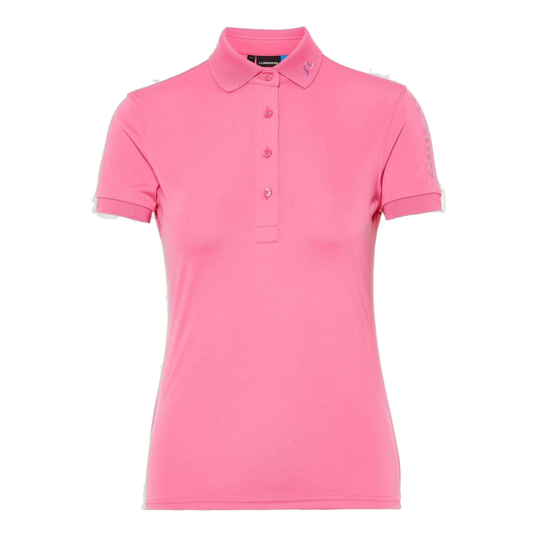 Polo J. Lindeberg W Tour Tech-TX rose vif pour femme
